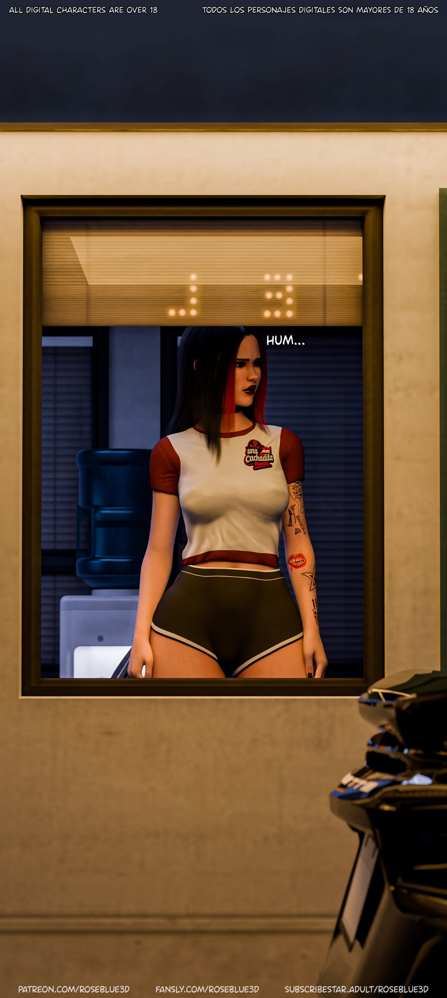 My Neighbor’s Widow [Rose Blue 3D] - Chapter 54 — Page 17
