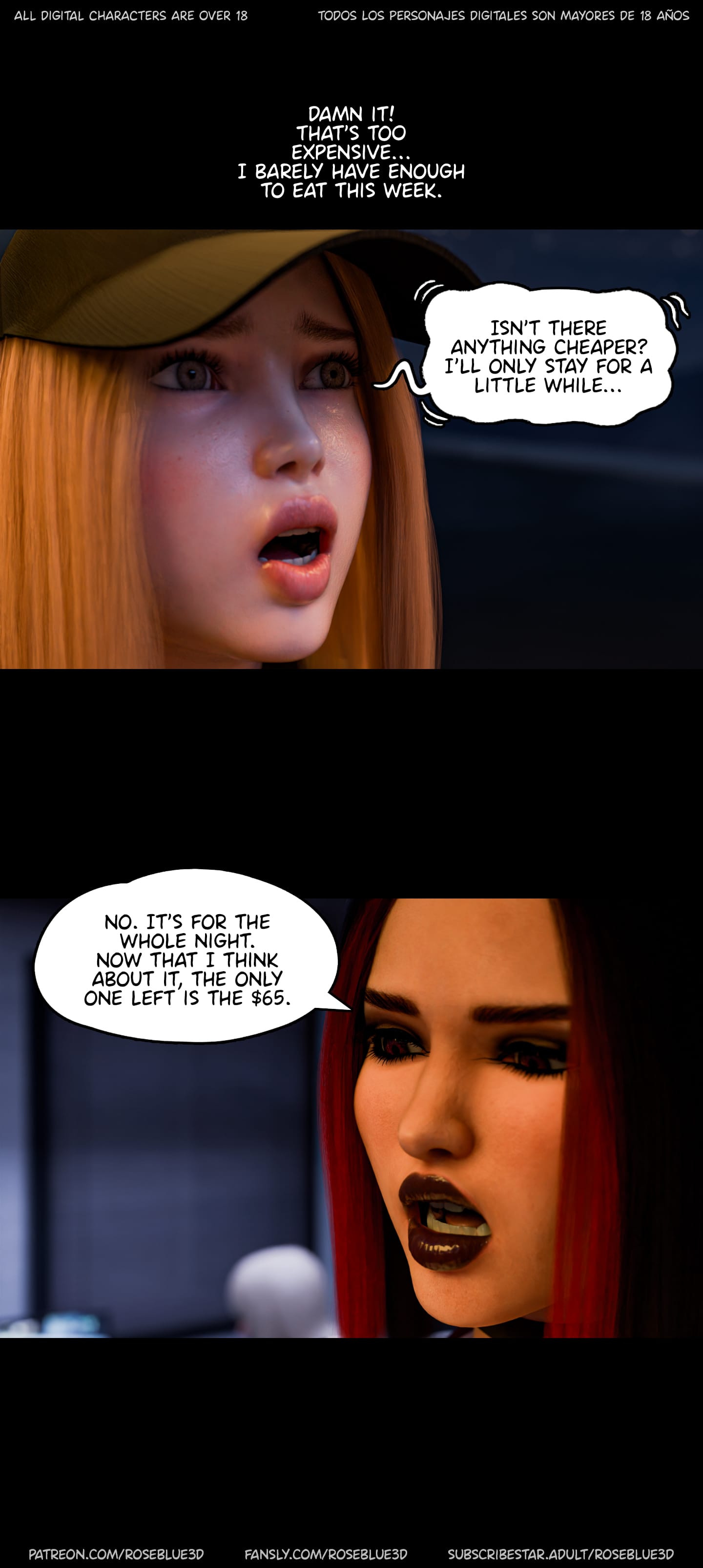 My Neighbor’s Widow [Rose Blue 3D] - Chapter 54 — Page 21