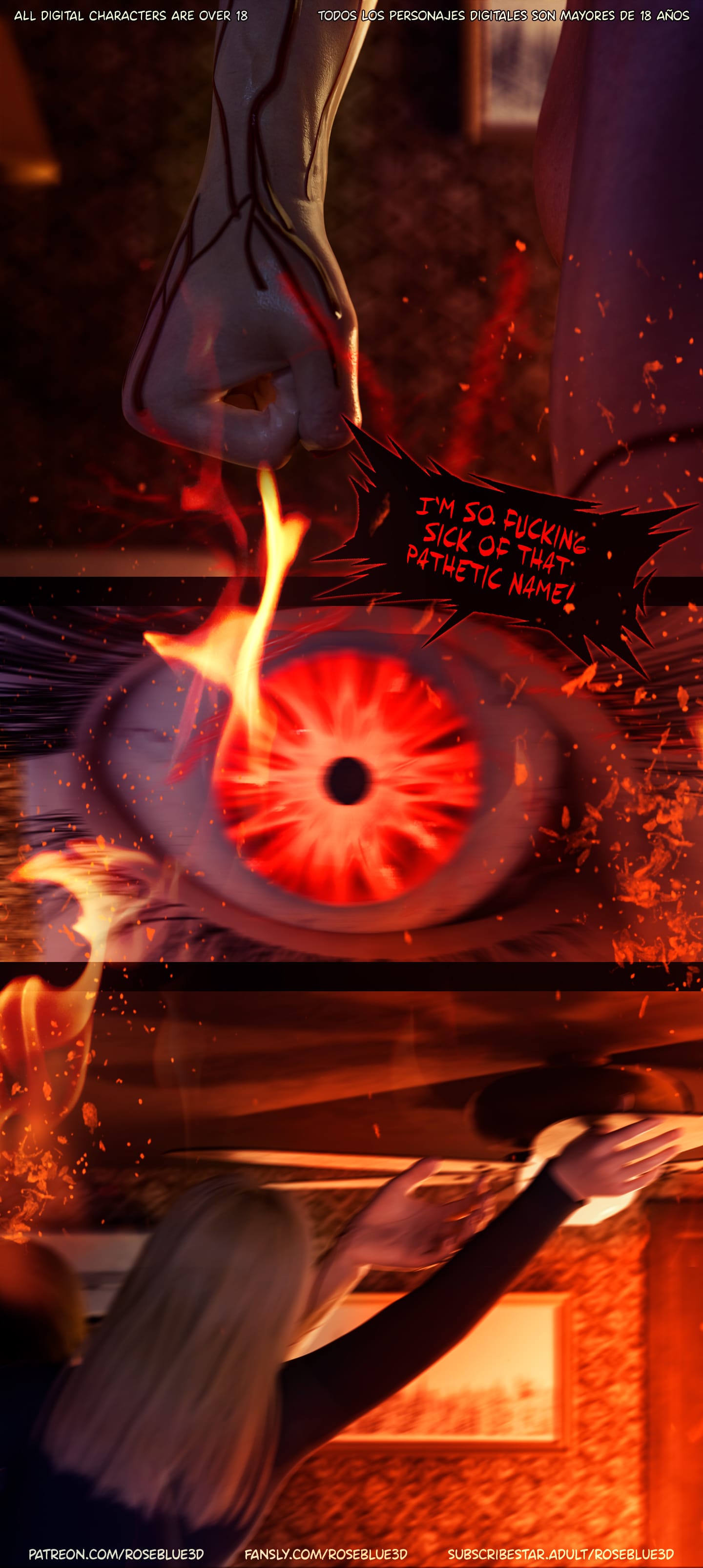 My Neighbor’s Widow [Rose Blue 3D] - Chapter 54 — Page 31