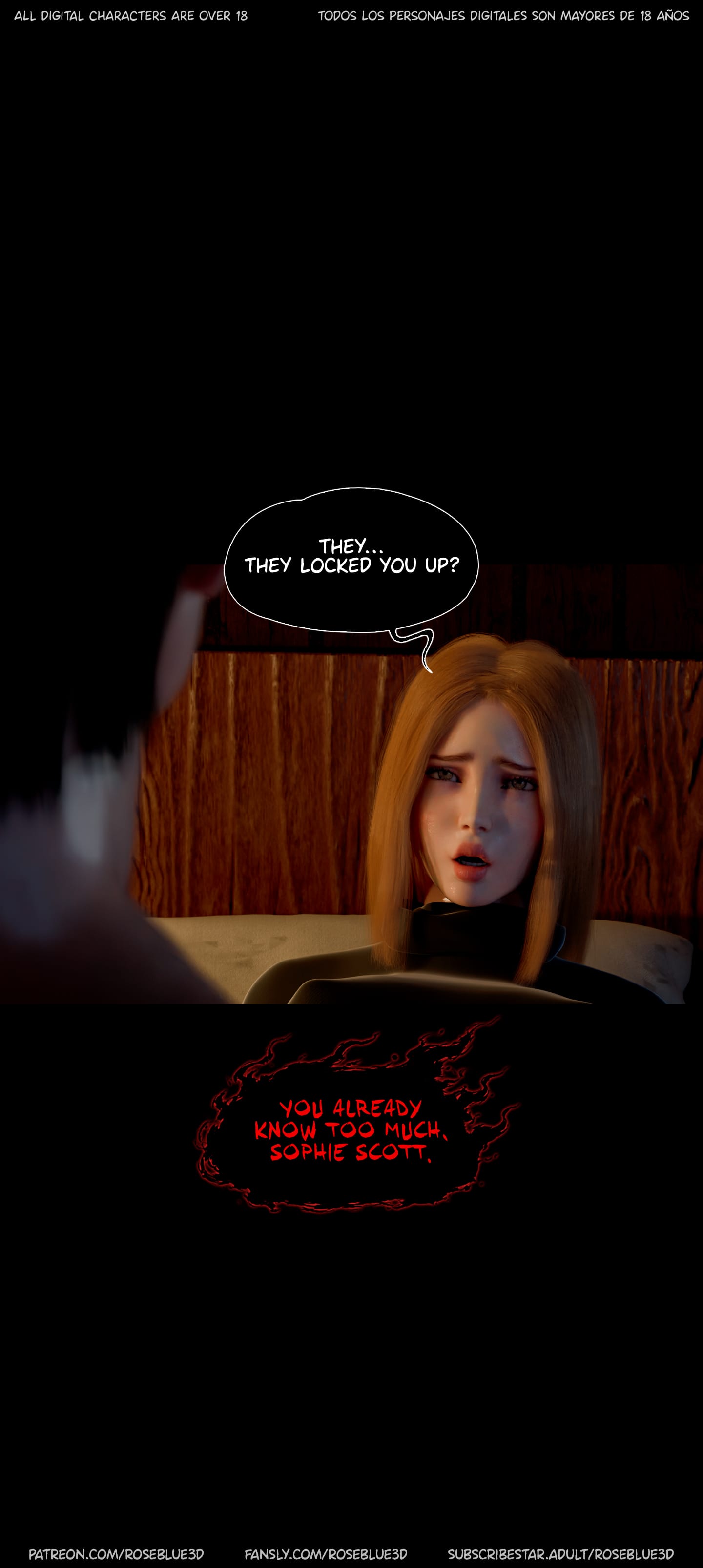 My Neighbor’s Widow [Rose Blue 3D] - Chapter 54 — Page 38