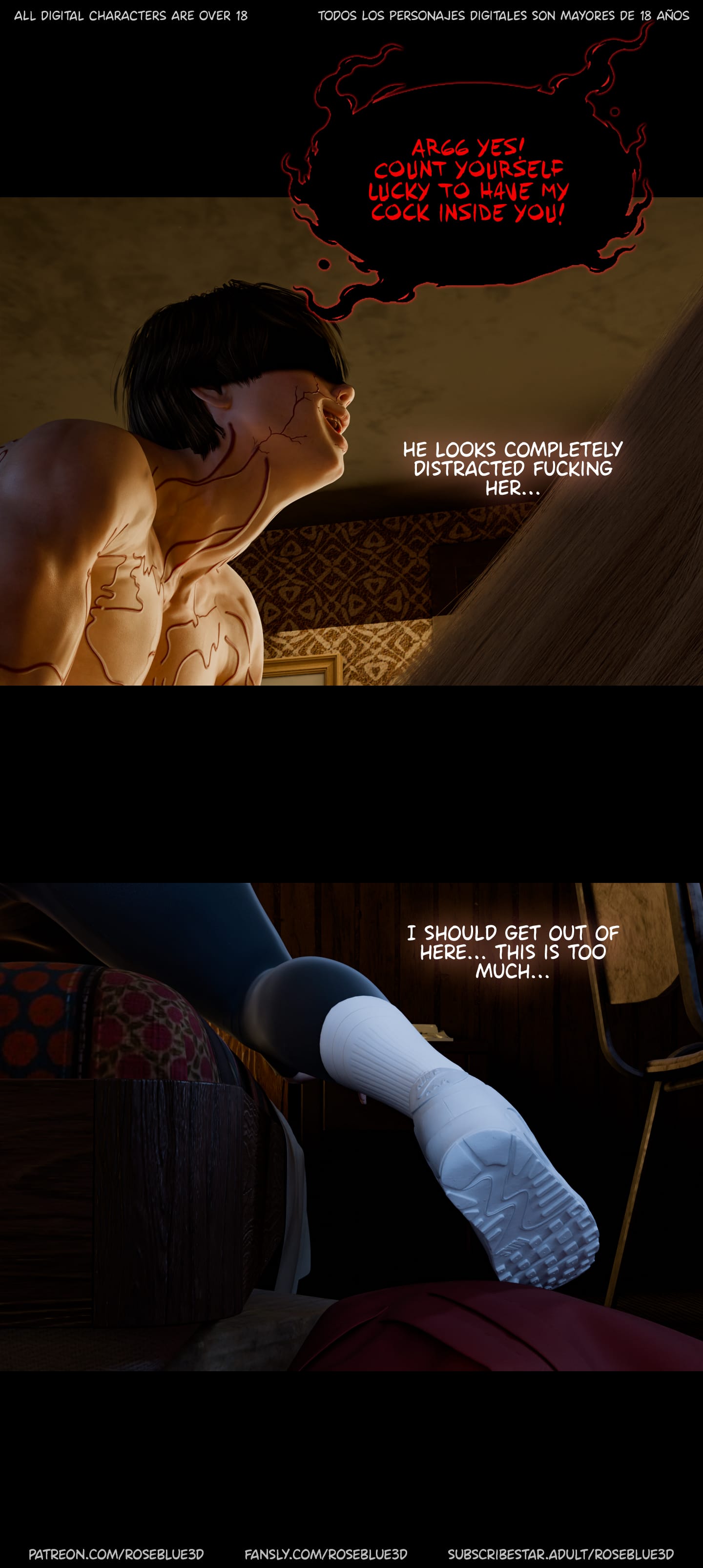 My Neighbor’s Widow [Rose Blue 3D] - Chapter 54 — Page 72