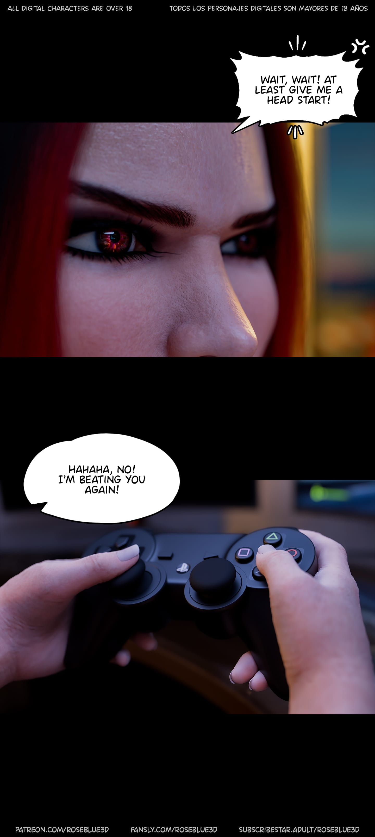 My Neighbor’s Widow [Rose Blue 3D] - Chapter 54 — Page 9