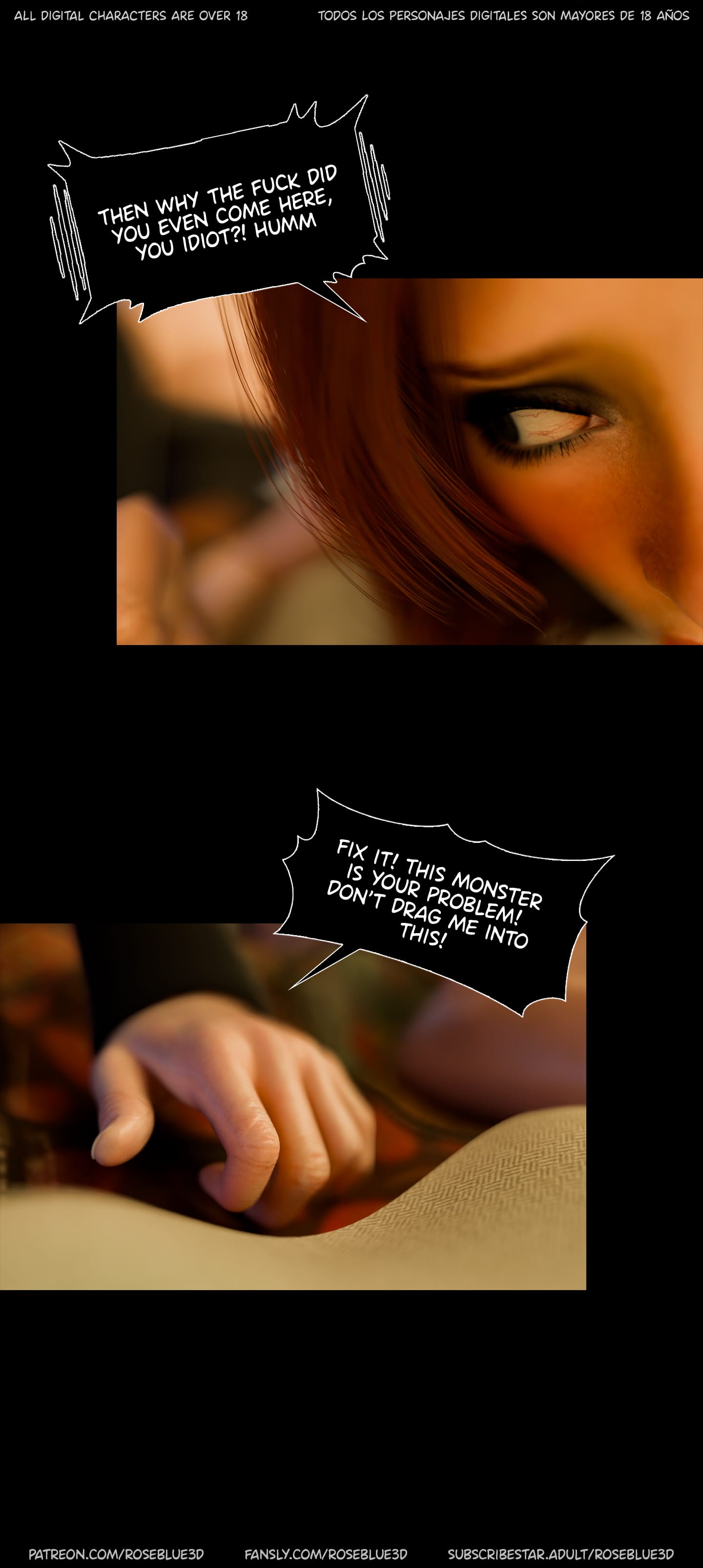 My Neighbor’s Widow [Rose Blue 3D] - Chapter 54 — Page 91