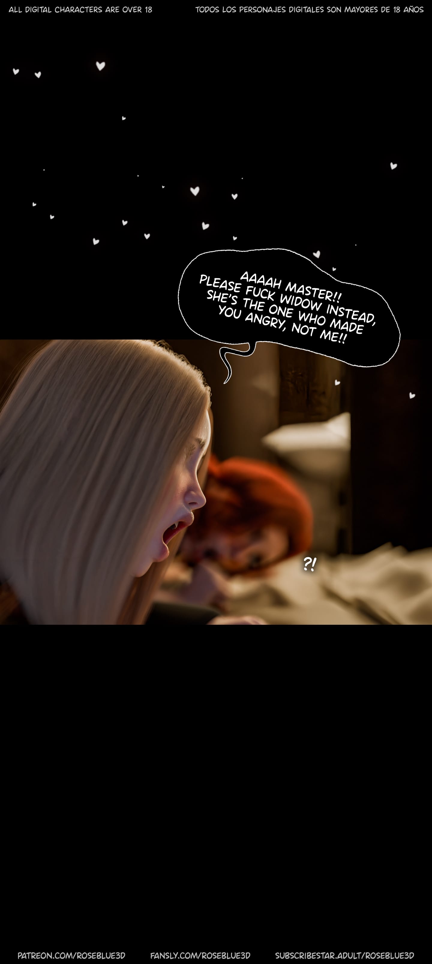 My Neighbor’s Widow [Rose Blue 3D] - Chapter 54 — Page 99