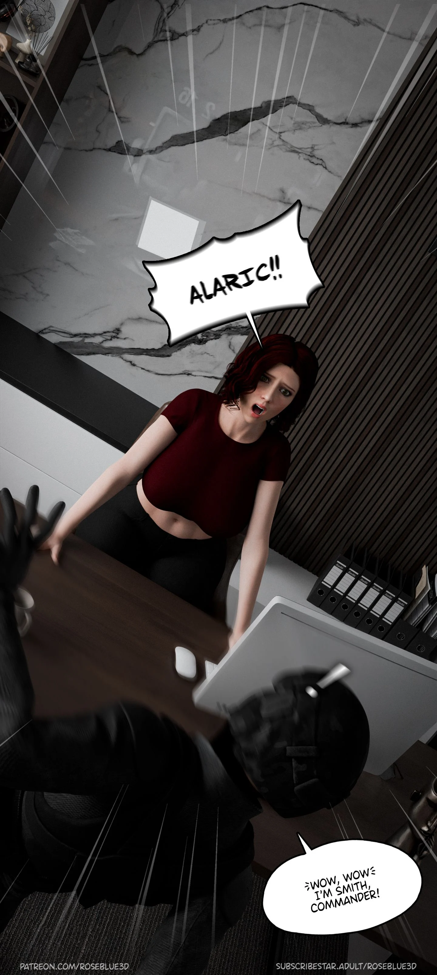 My Neighbor’s Widow [Rose Blue 3D] - Chapter 30 — Page 114