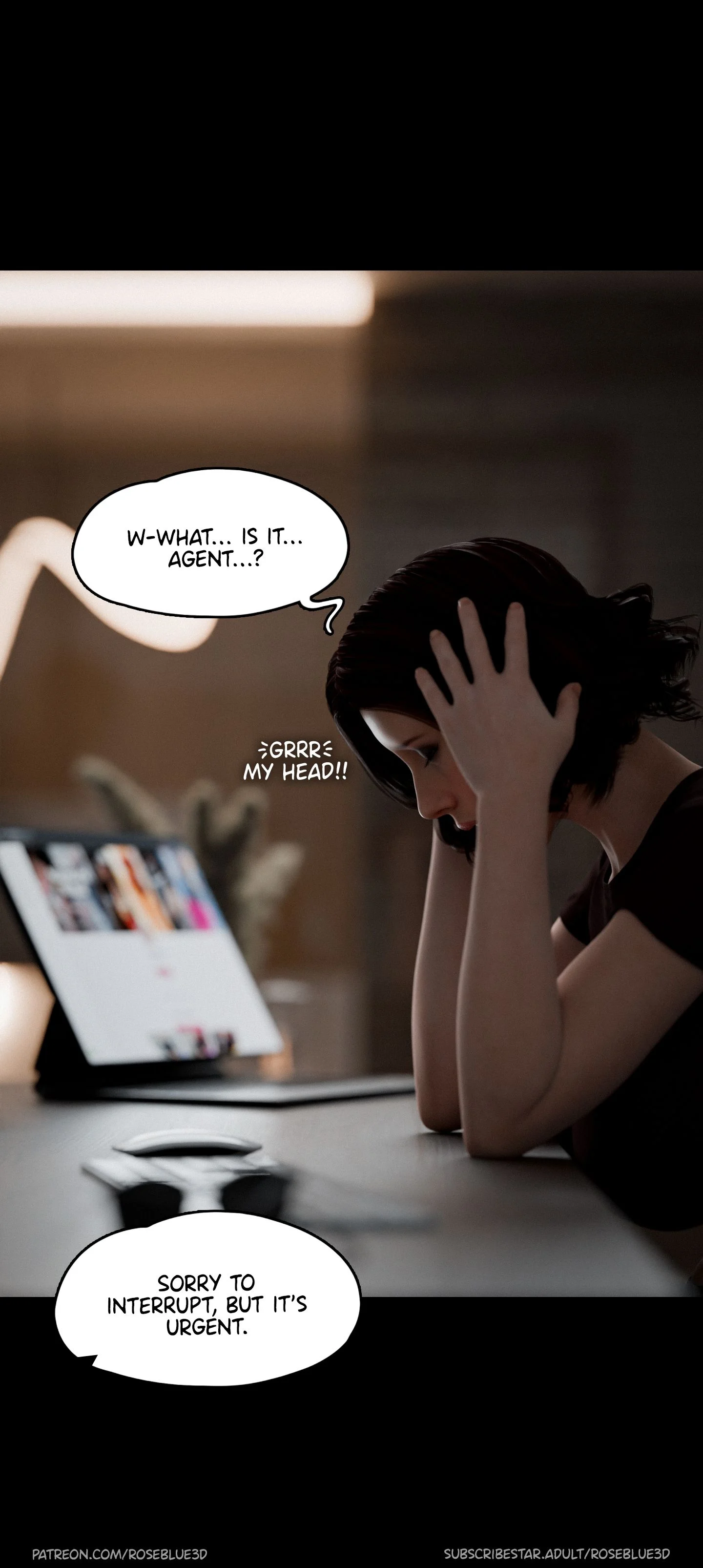 My Neighbor’s Widow [Rose Blue 3D] - Chapter 30 — Page 116