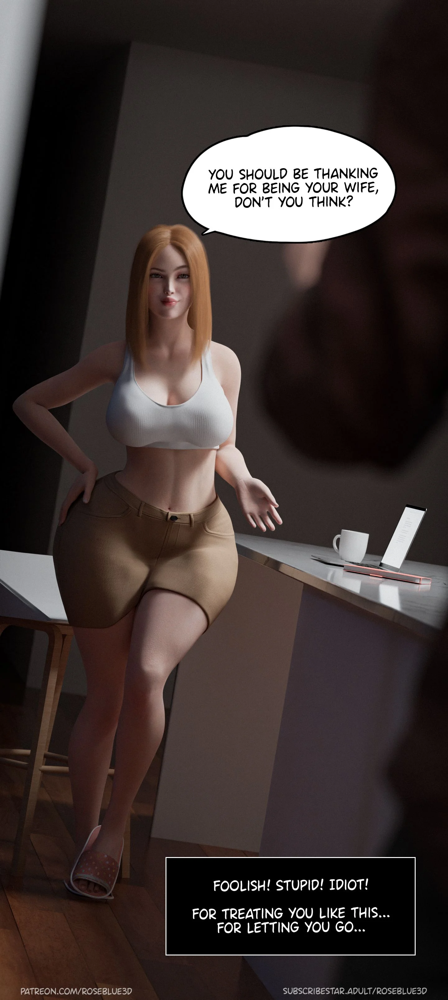 My Neighbor’s Widow [Rose Blue 3D] - Chapter 30 — Page 56