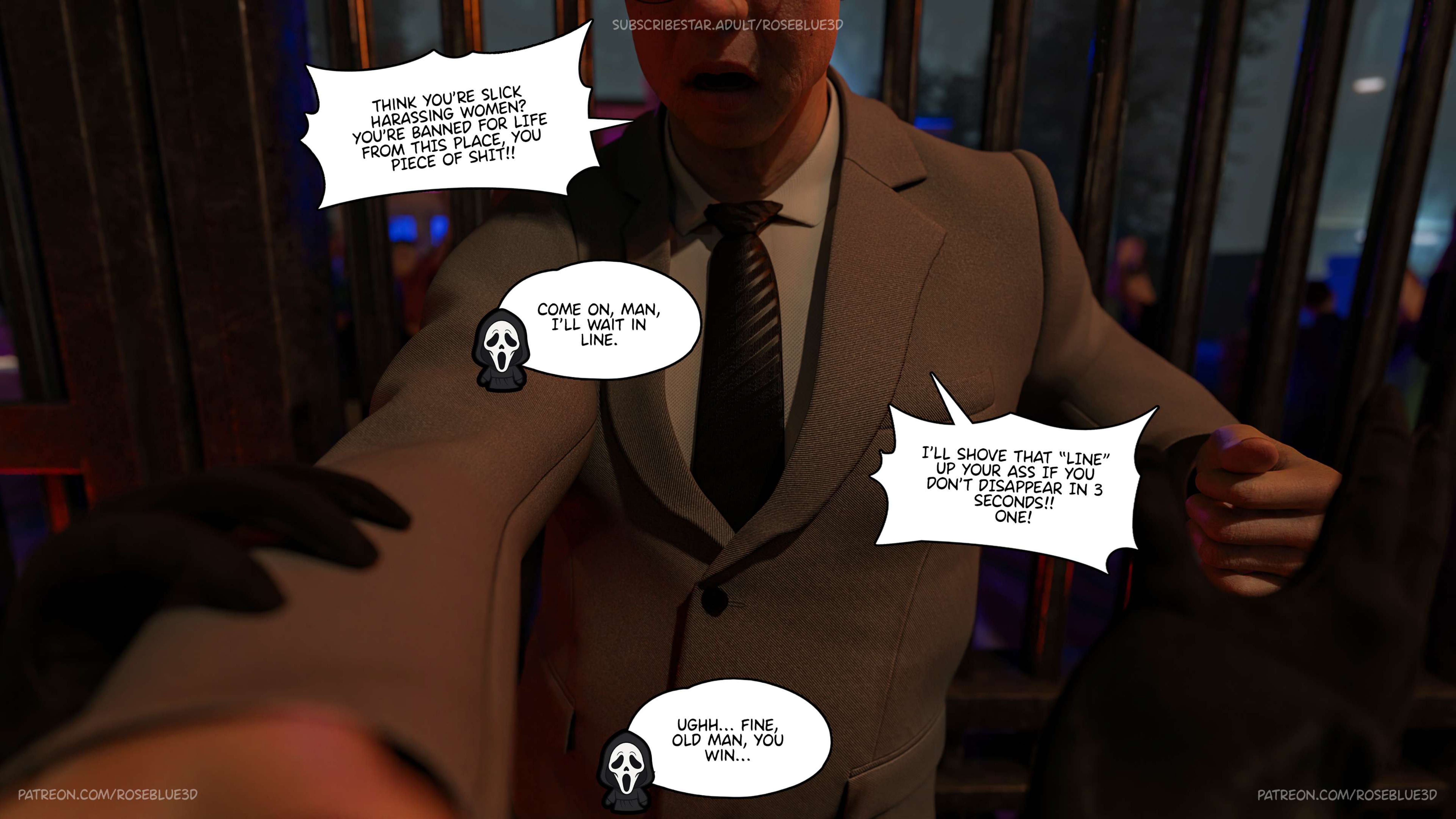My Neighbor’s Widow [Rose Blue 3D] - Chapter 47.5 — Page 11