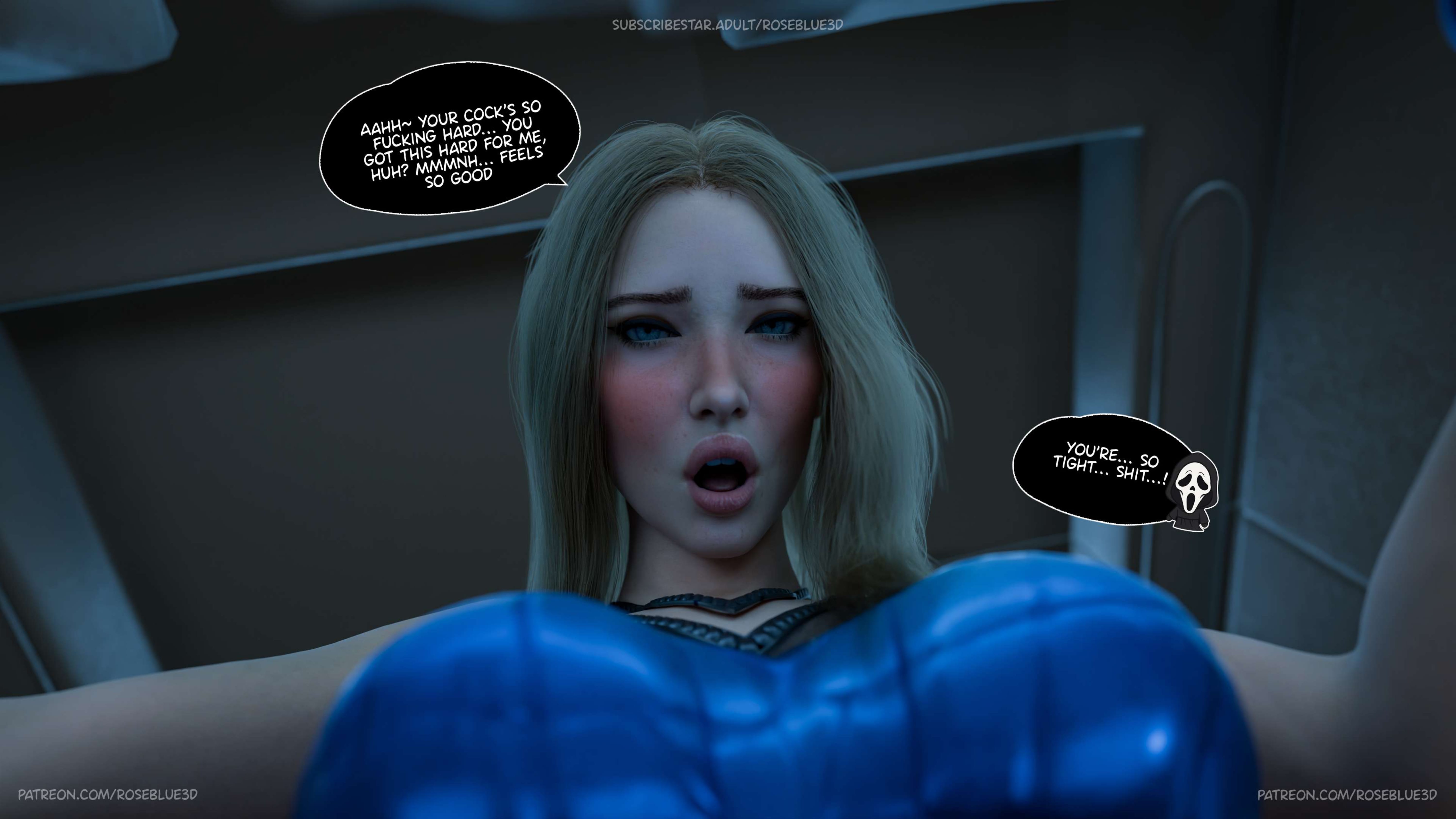 My Neighbor’s Widow [Rose Blue 3D] - Chapter 47.5 — Page 16