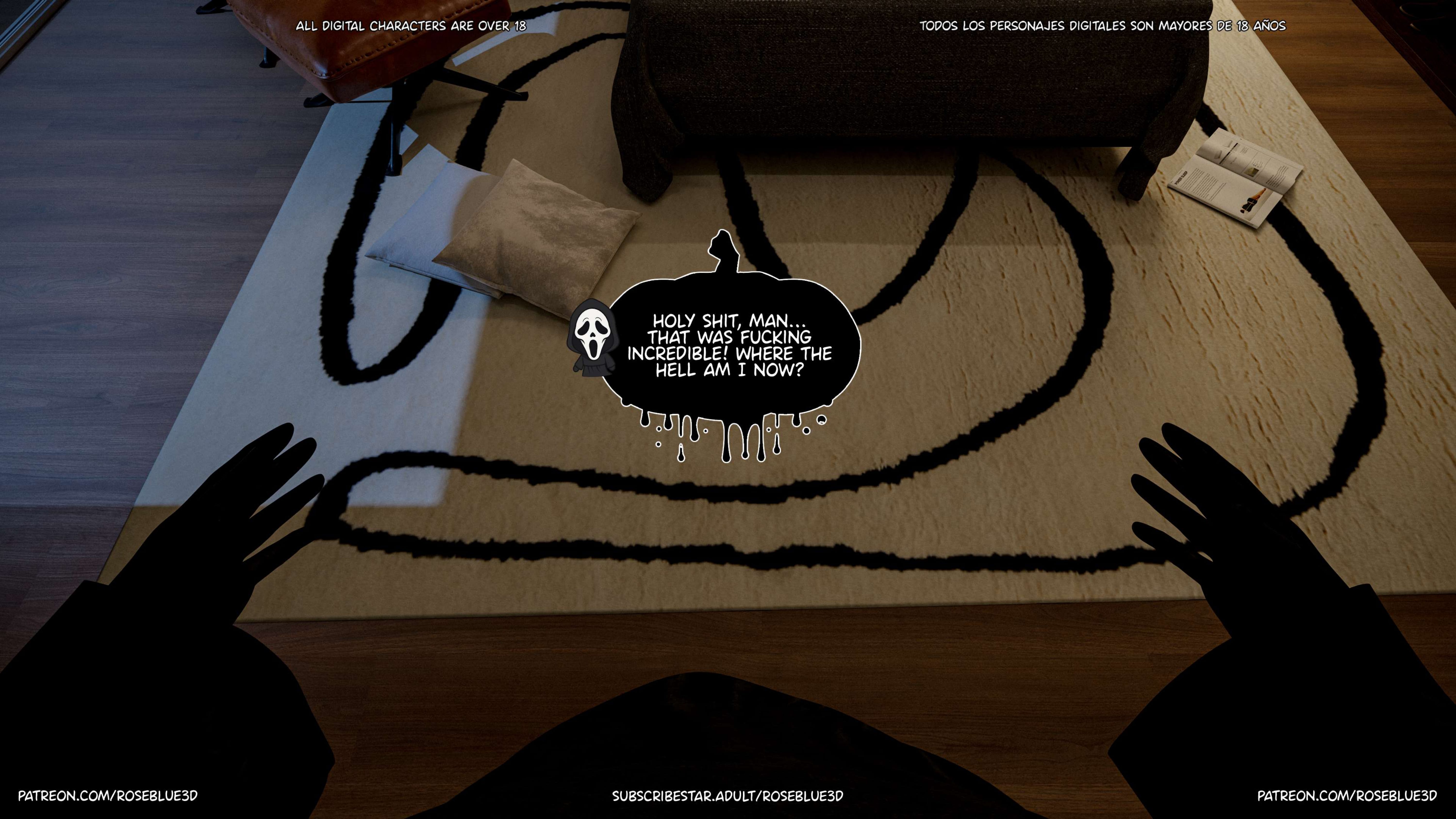 My Neighbor’s Widow [Rose Blue 3D] - Chapter 47.5 — Page 50