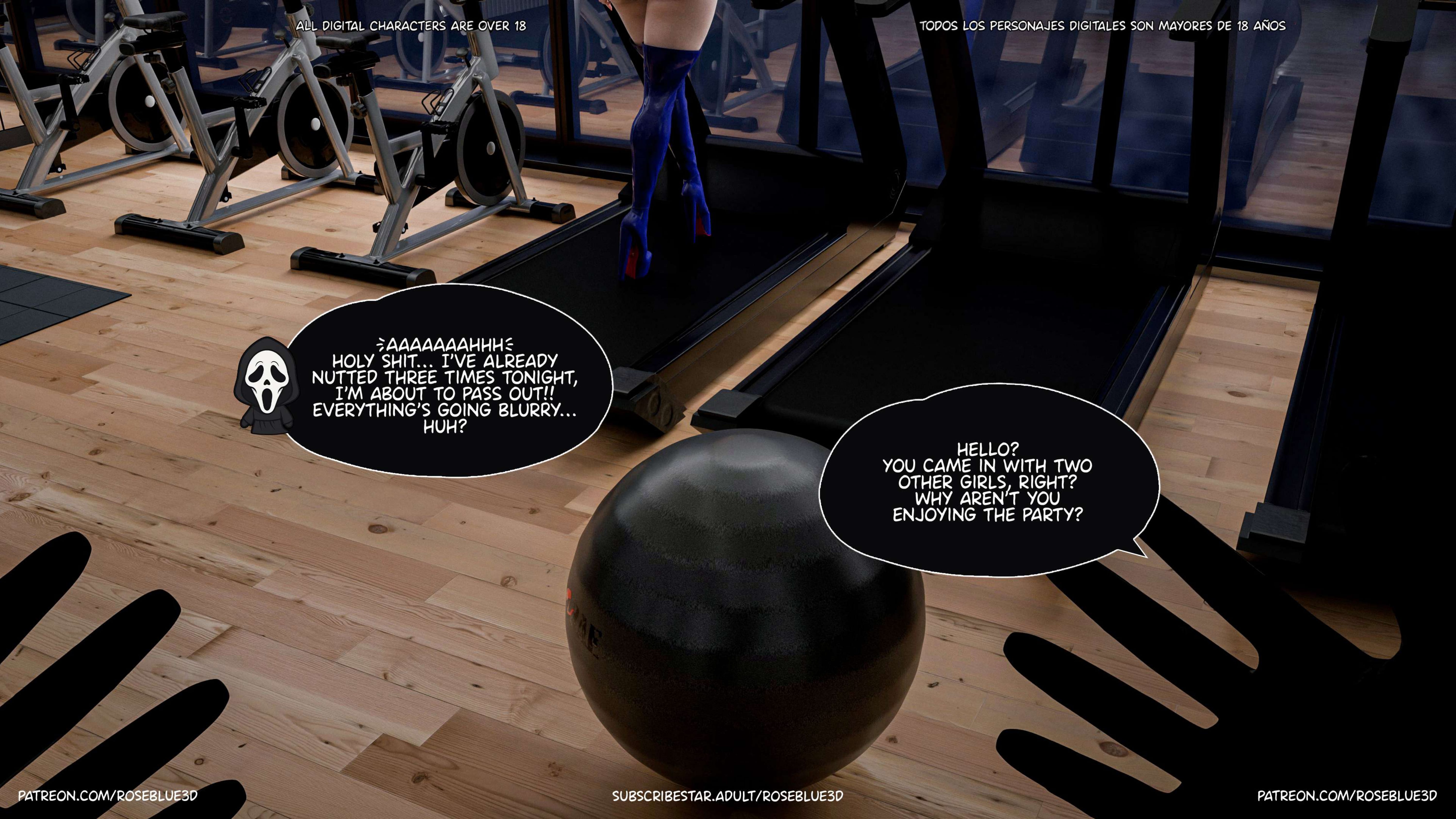 My Neighbor’s Widow [Rose Blue 3D] - Chapter 47.5 — Page 70