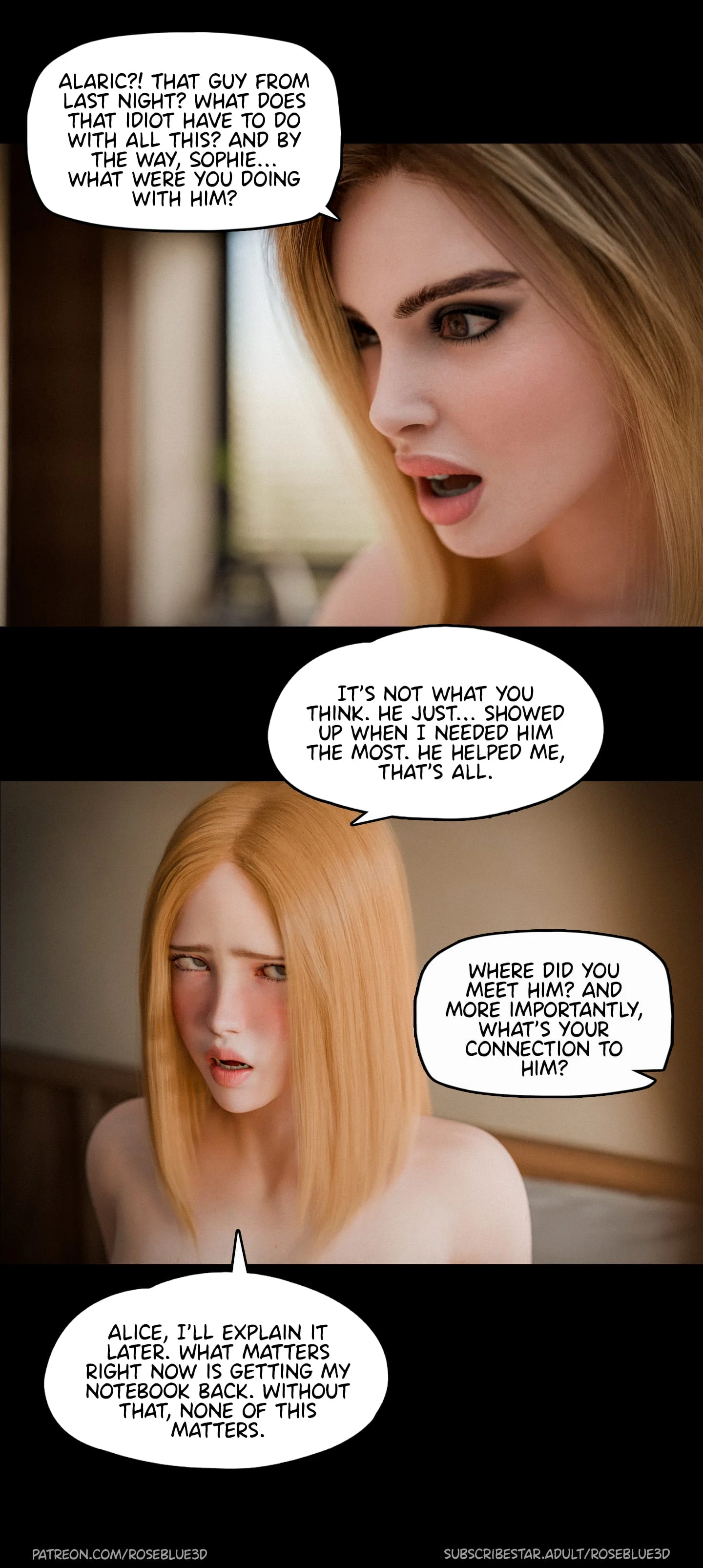 My Neighbor’s Widow [Rose Blue 3D] - Chapter 35 — Page 14
