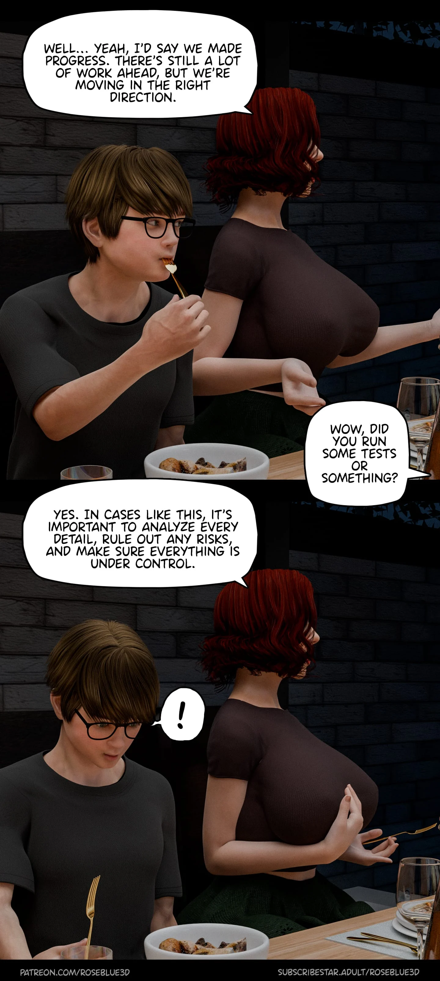 My Neighbor’s Widow [Rose Blue 3D] - Chapter 35 — Page 28