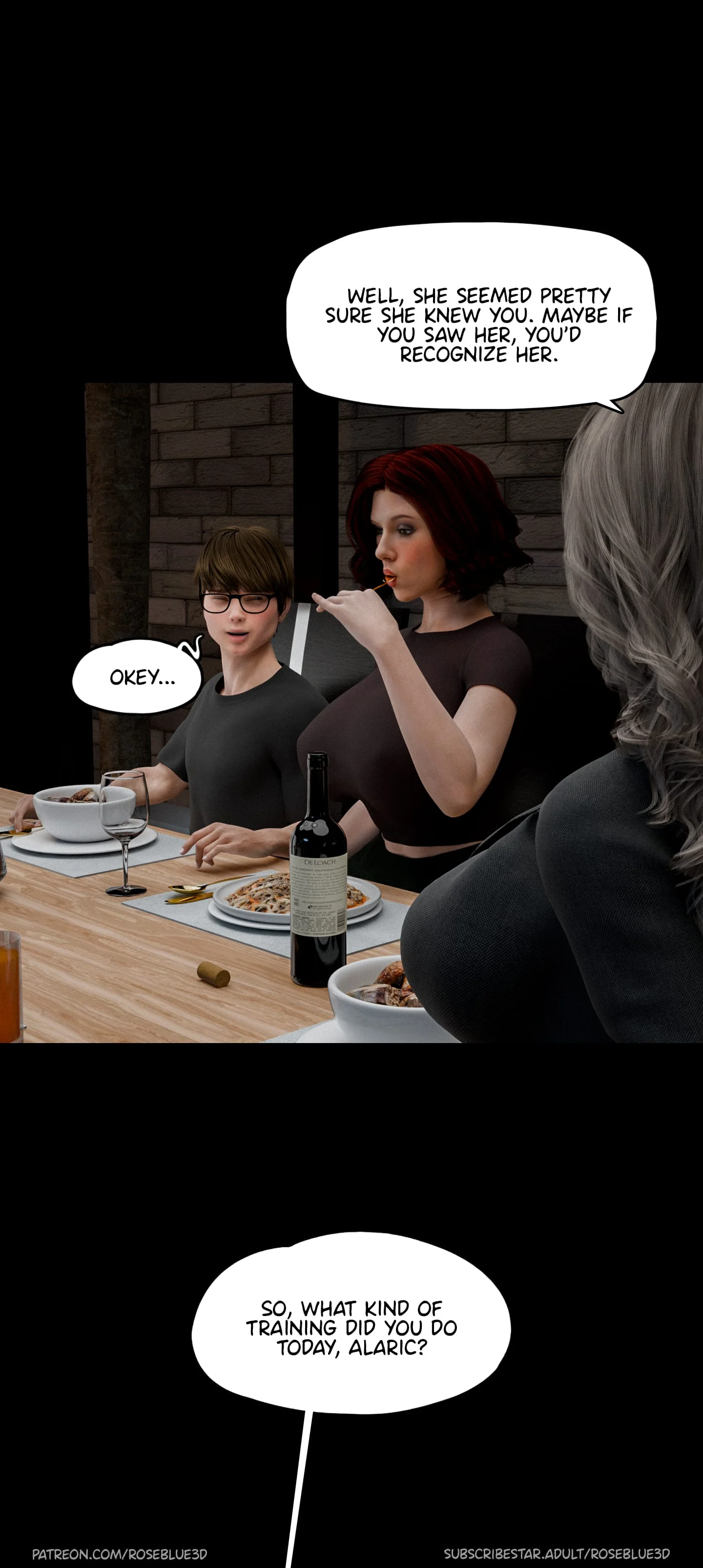 My Neighbor’s Widow [Rose Blue 3D] - Chapter 35 — Page 36