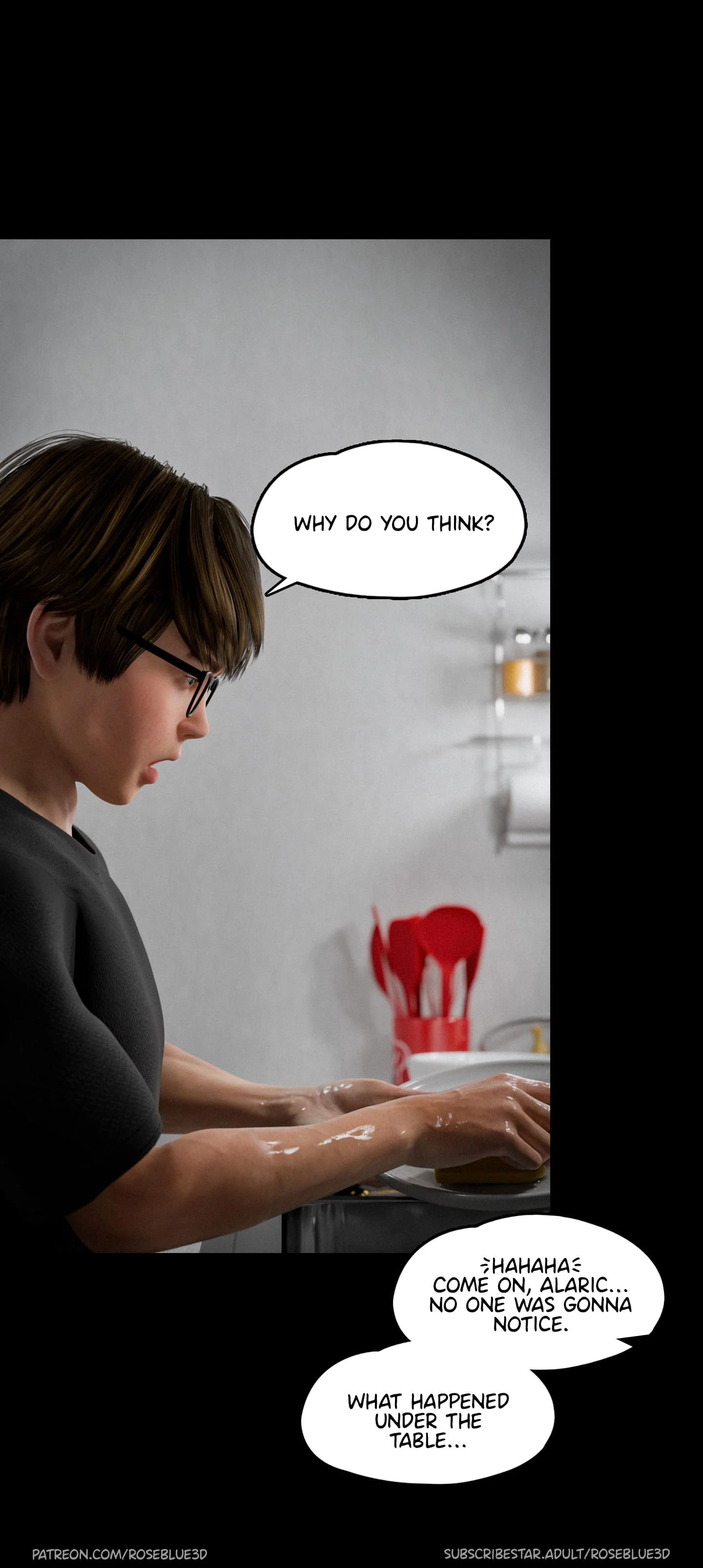 My Neighbor’s Widow [Rose Blue 3D] - Chapter 35 — Page 44