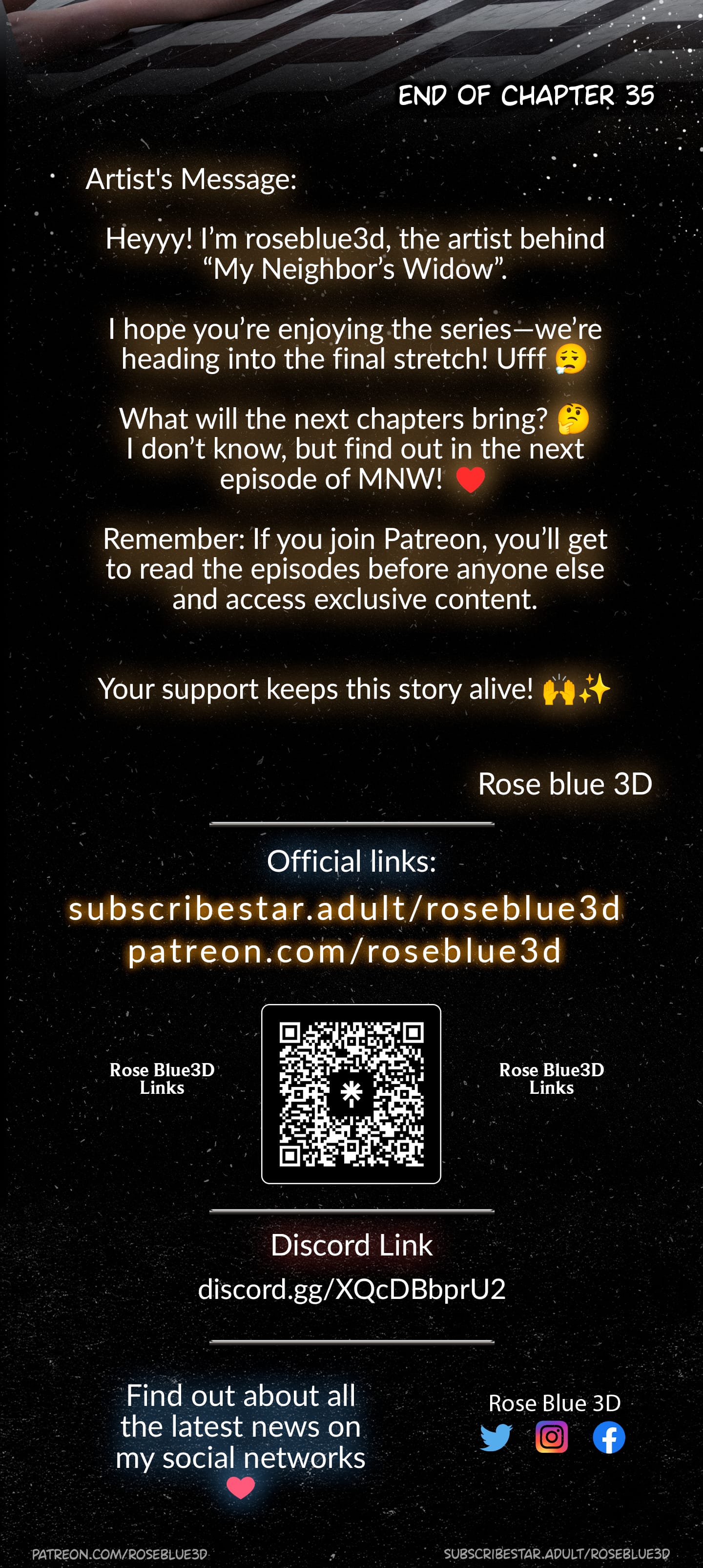 My Neighbor’s Widow [Rose Blue 3D] - Chapter 35 — Page 64