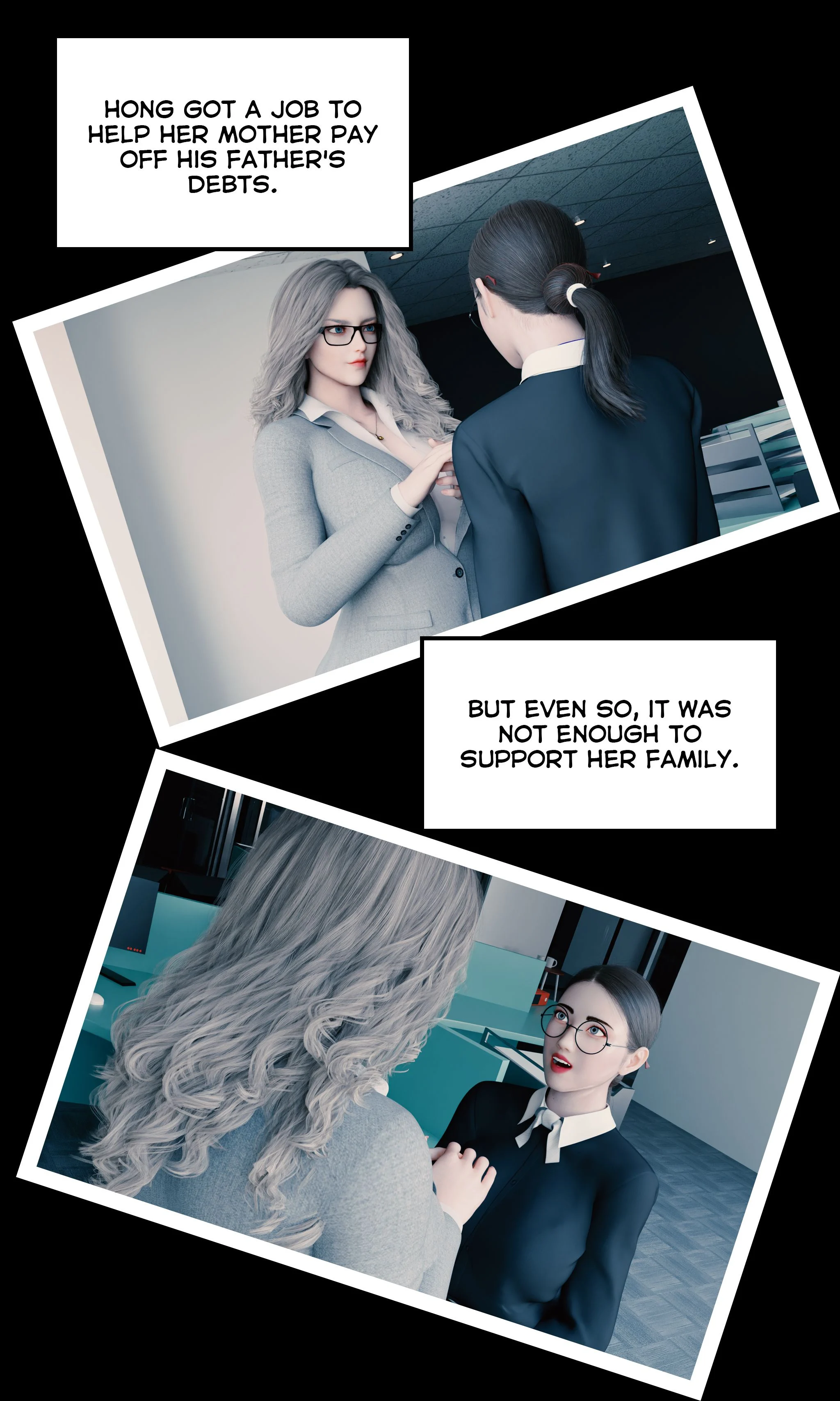 My Neighbor’s Widow [Rose Blue 3D] - Chapter 3 — Page 32
