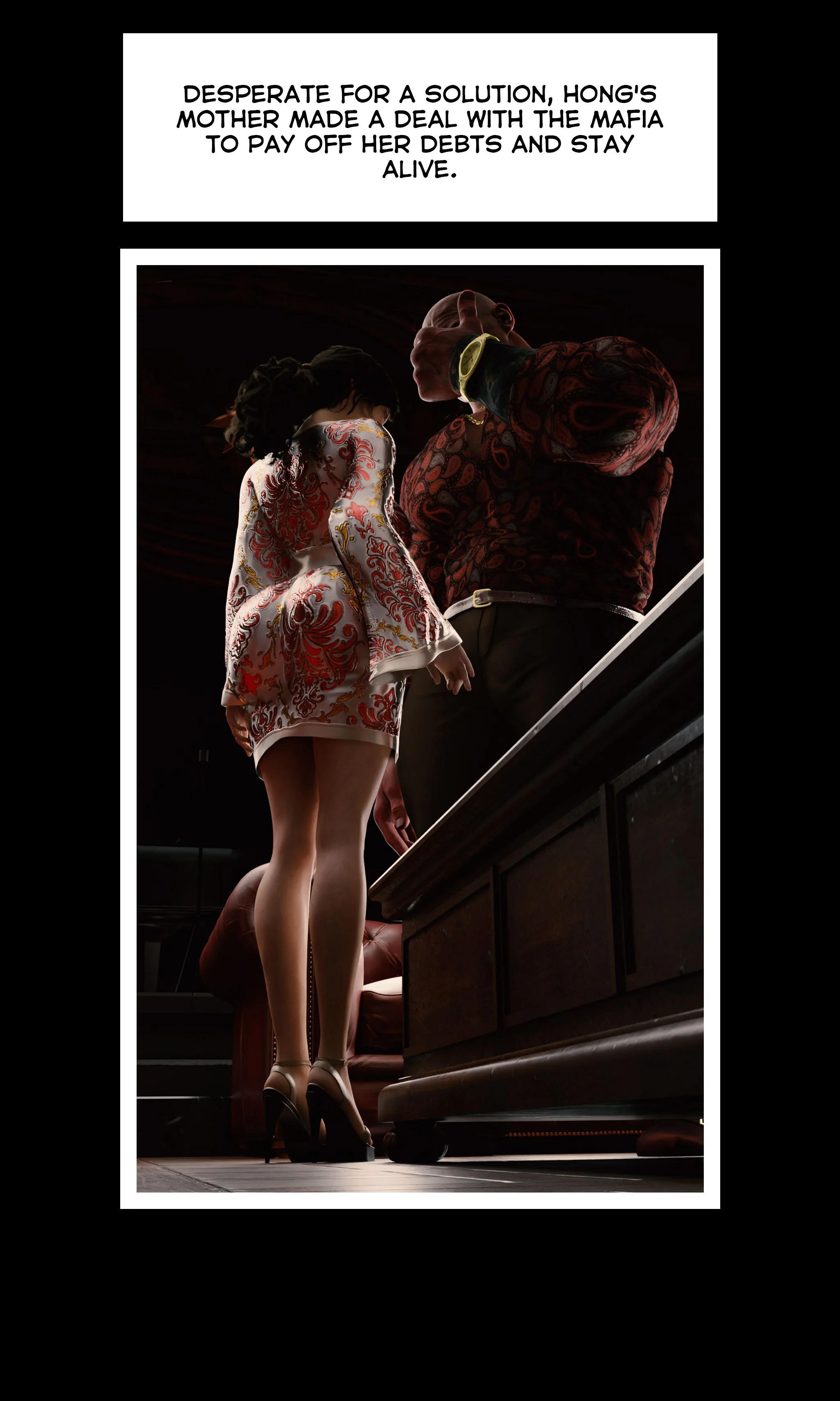 My Neighbor’s Widow [Rose Blue 3D] - Chapter 3 — Page 33