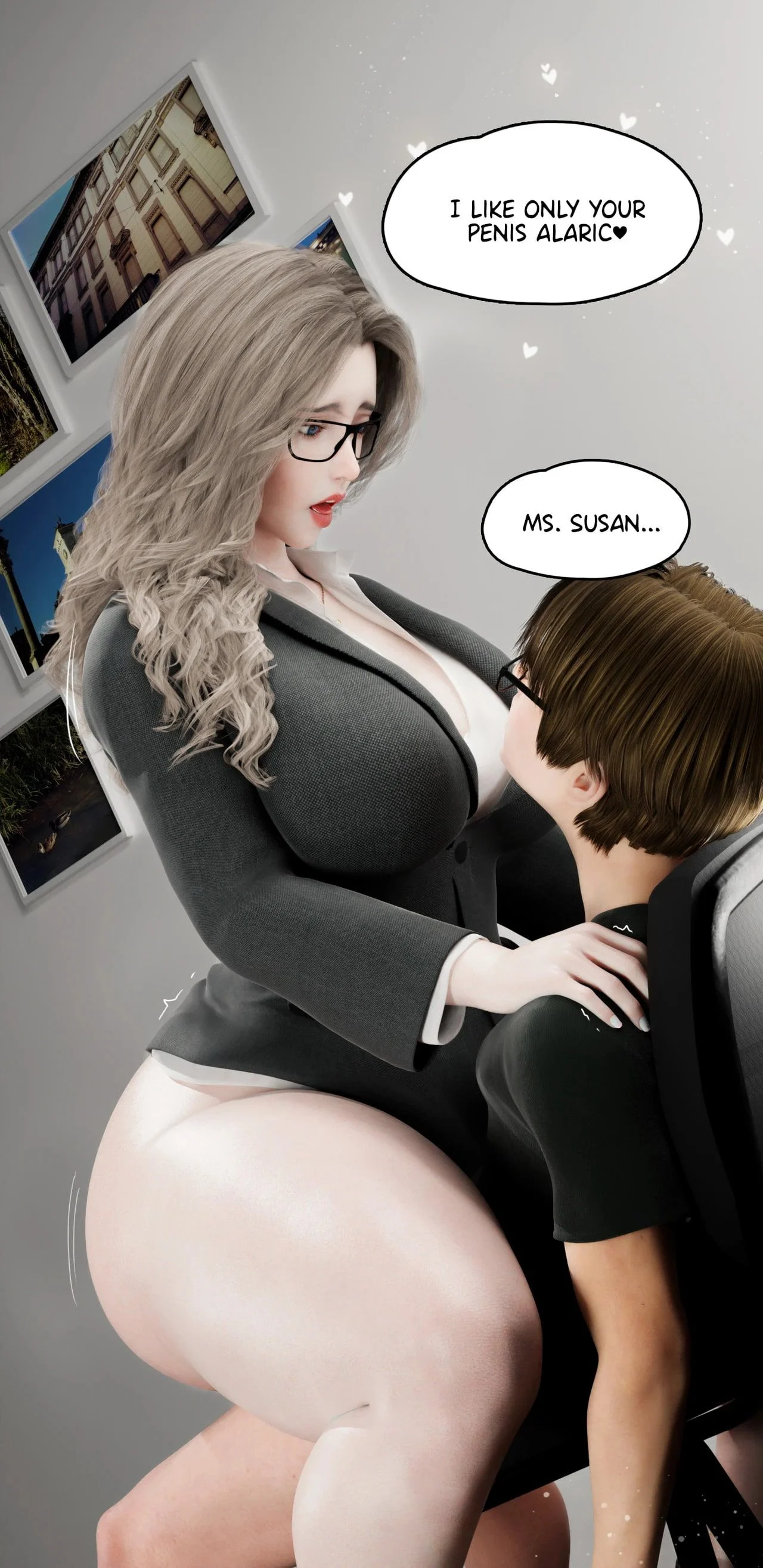 My Neighbor’s Widow [Rose Blue 3D] - Chapter 17 — Page 54