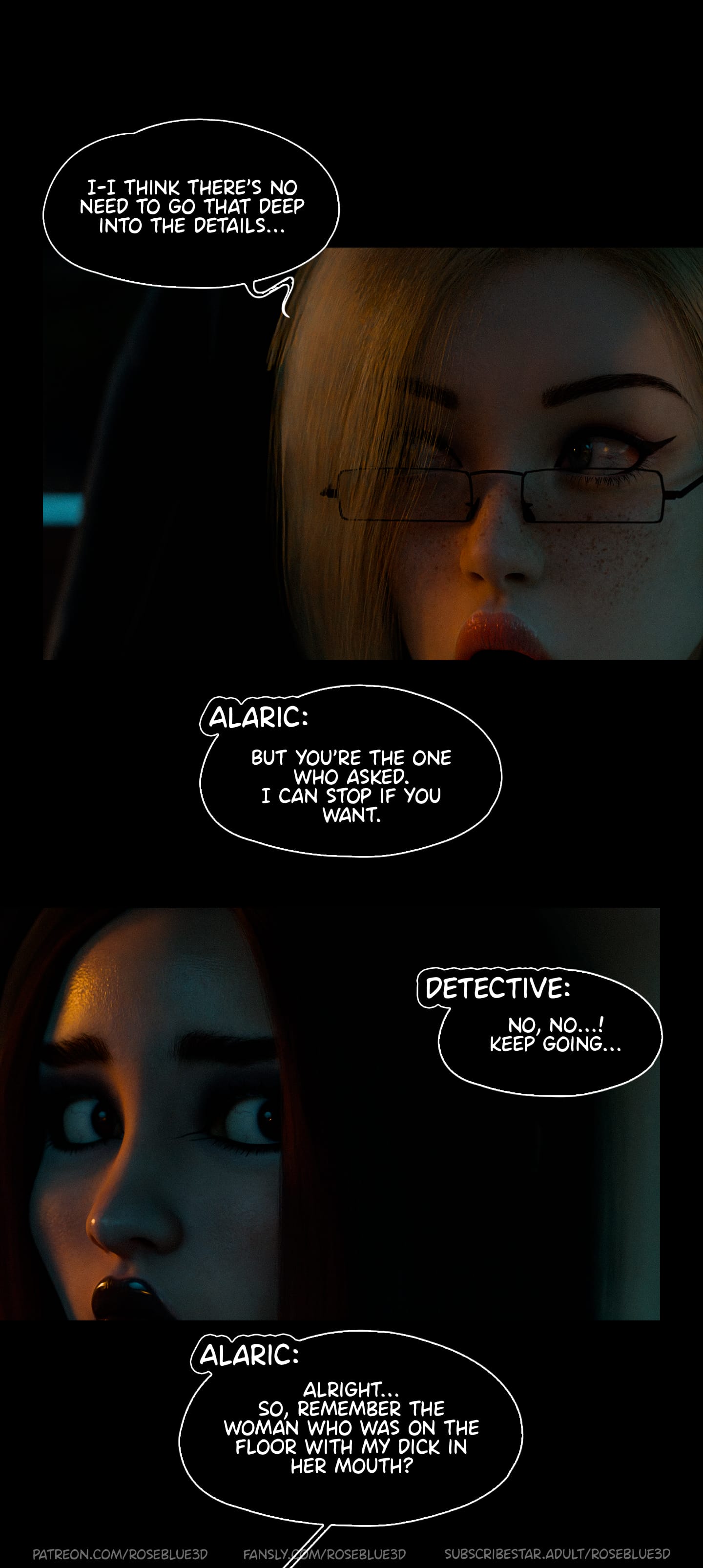 My Neighbor’s Widow [Rose Blue 3D] - Chapter 45 — Page 29