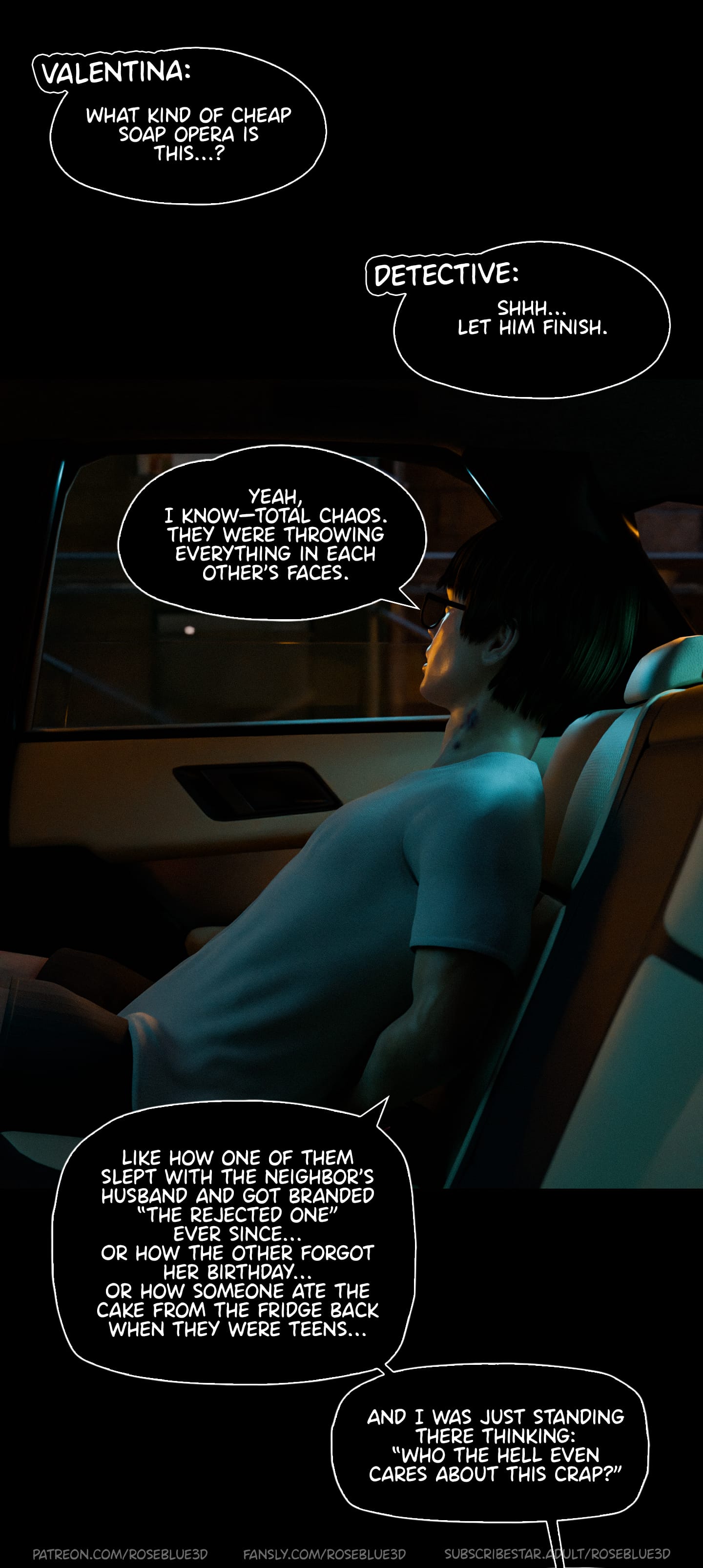 My Neighbor’s Widow [Rose Blue 3D] - Chapter 45 — Page 33