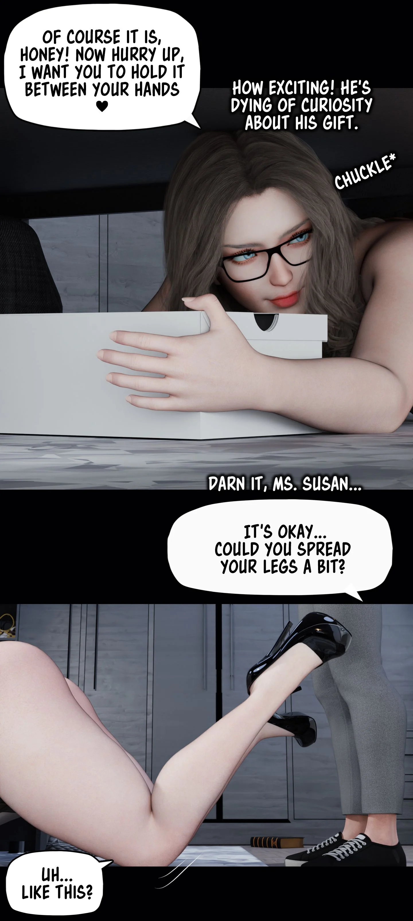 My Neighbor’s Widow [Rose Blue 3D] - Chapter 8 — Page 45
