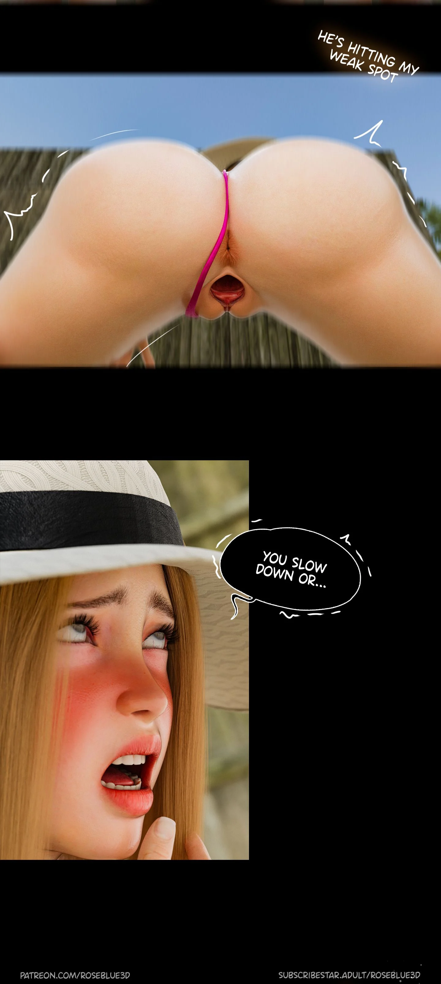 My Neighbor’s Widow [Rose Blue 3D] - Chapter 21 — Page 44