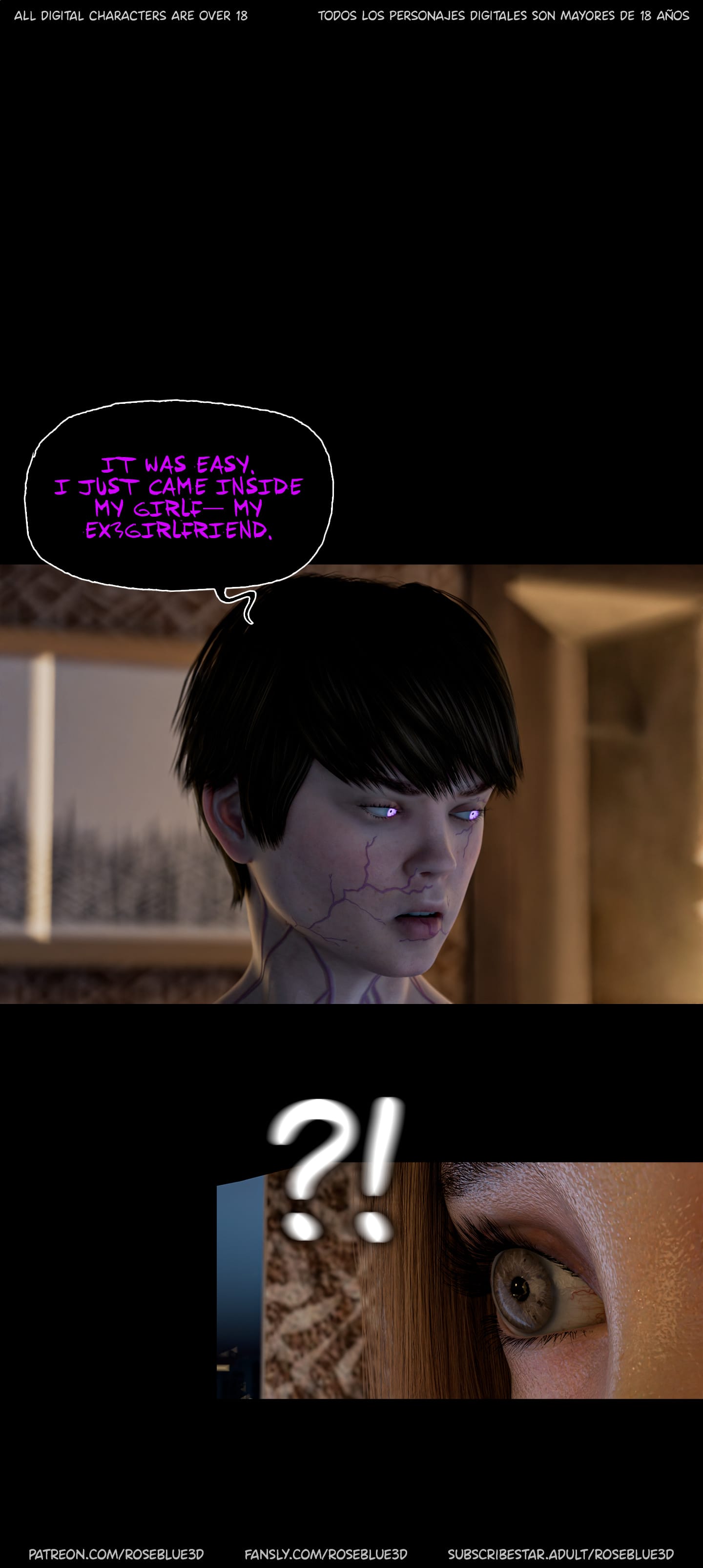 My Neighbor’s Widow [Rose Blue 3D] - Chapter 53 — Page 20