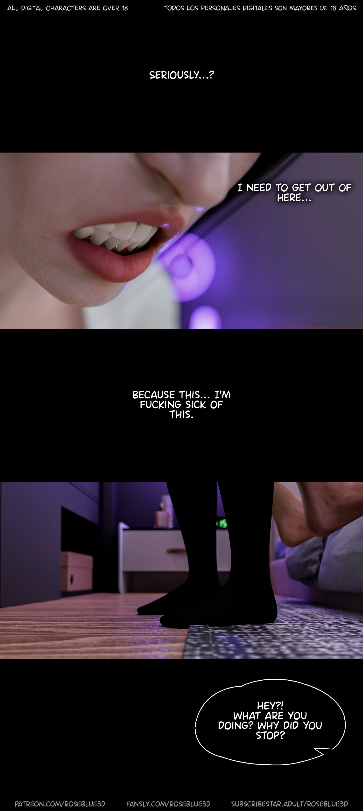My Neighbor’s Widow [Rose Blue 3D] - Chapter 53 — Page 37