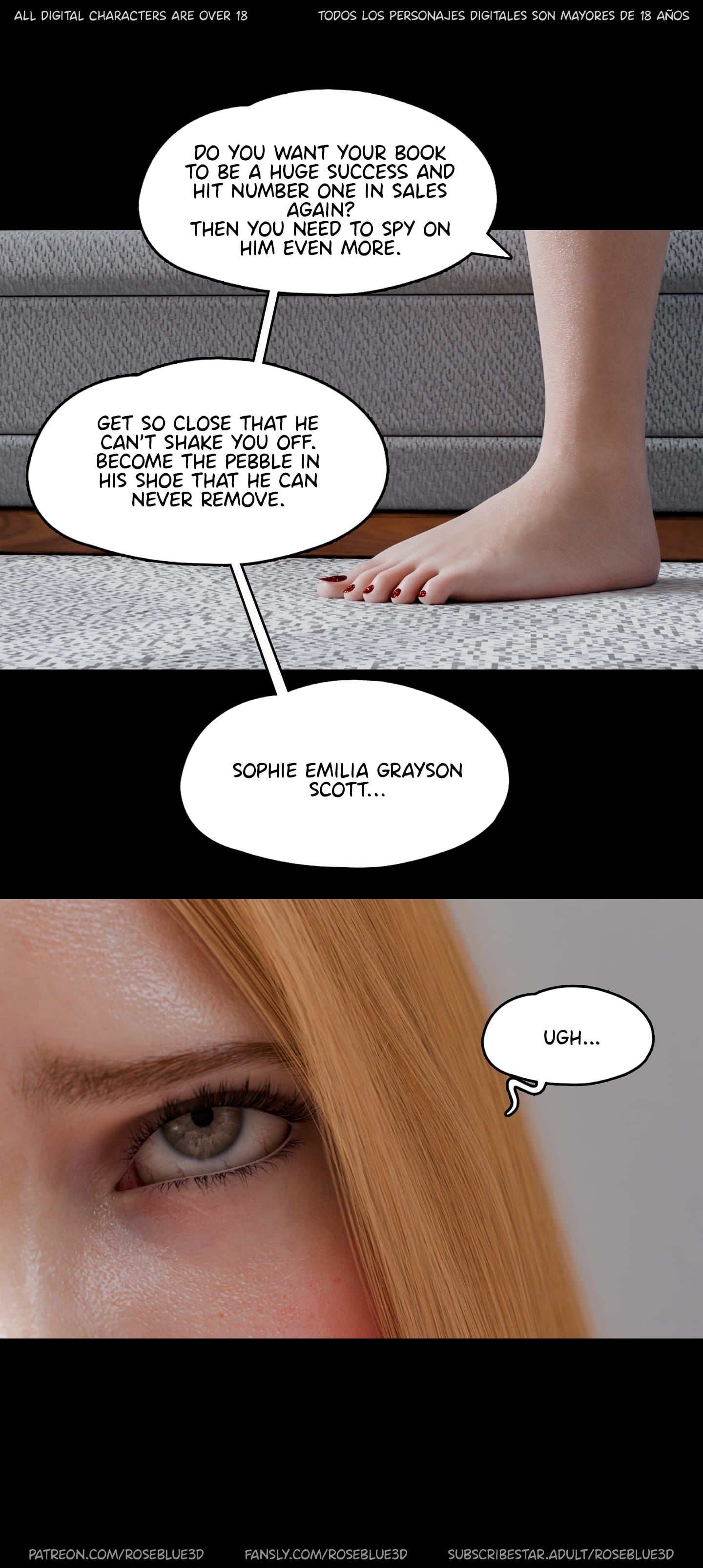 My Neighbor’s Widow [Rose Blue 3D] - Chapter 53 — Page 47