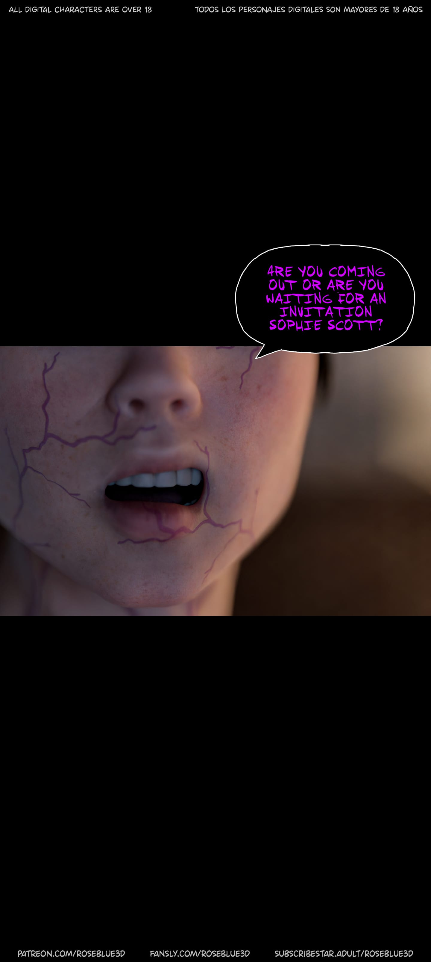 My Neighbor’s Widow [Rose Blue 3D] - Chapter 53 — Page 56
