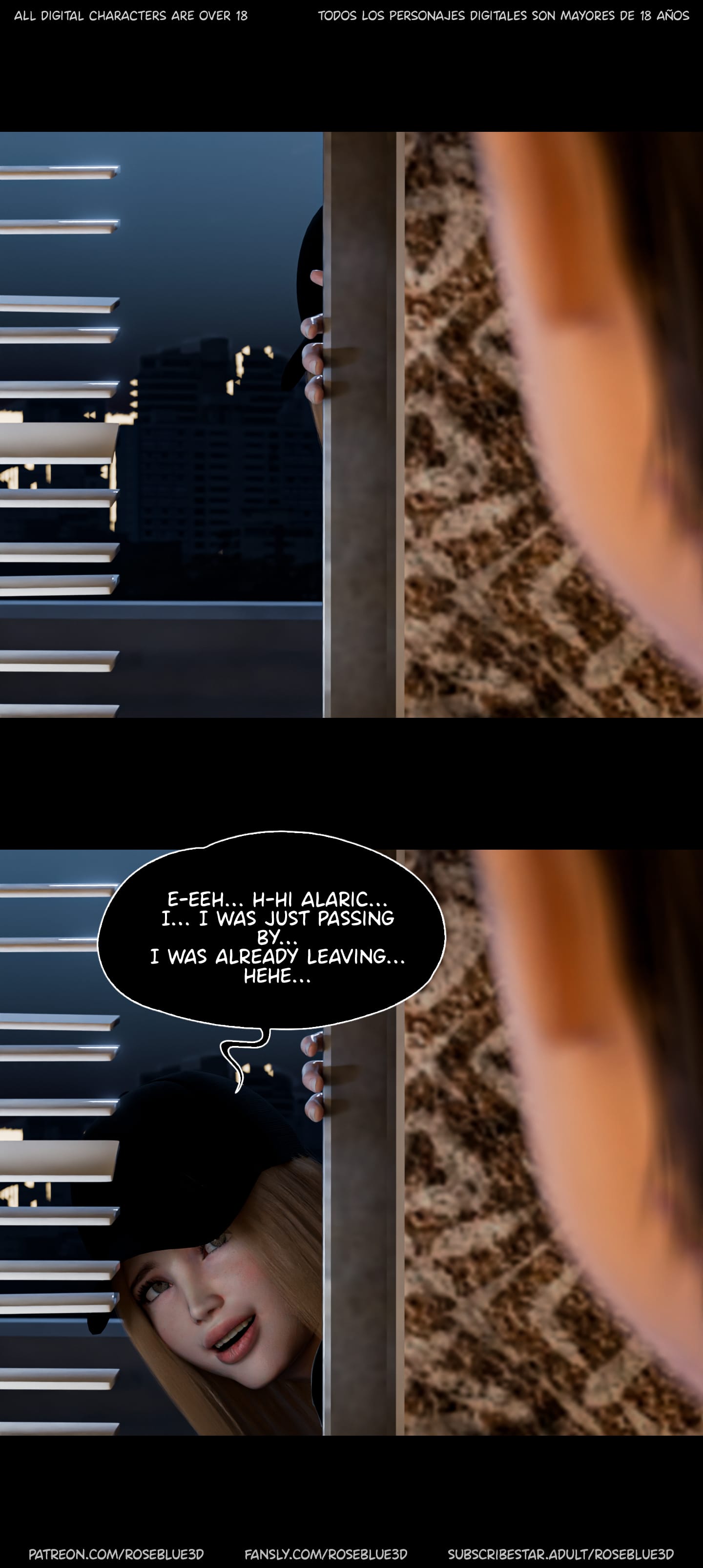 My Neighbor’s Widow [Rose Blue 3D] - Chapter 53 — Page 57