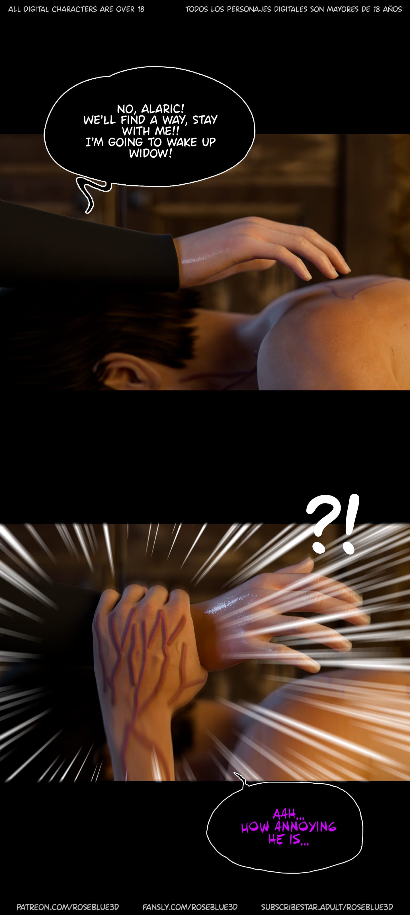 My Neighbor’s Widow [Rose Blue 3D] - Chapter 53 — Page 77