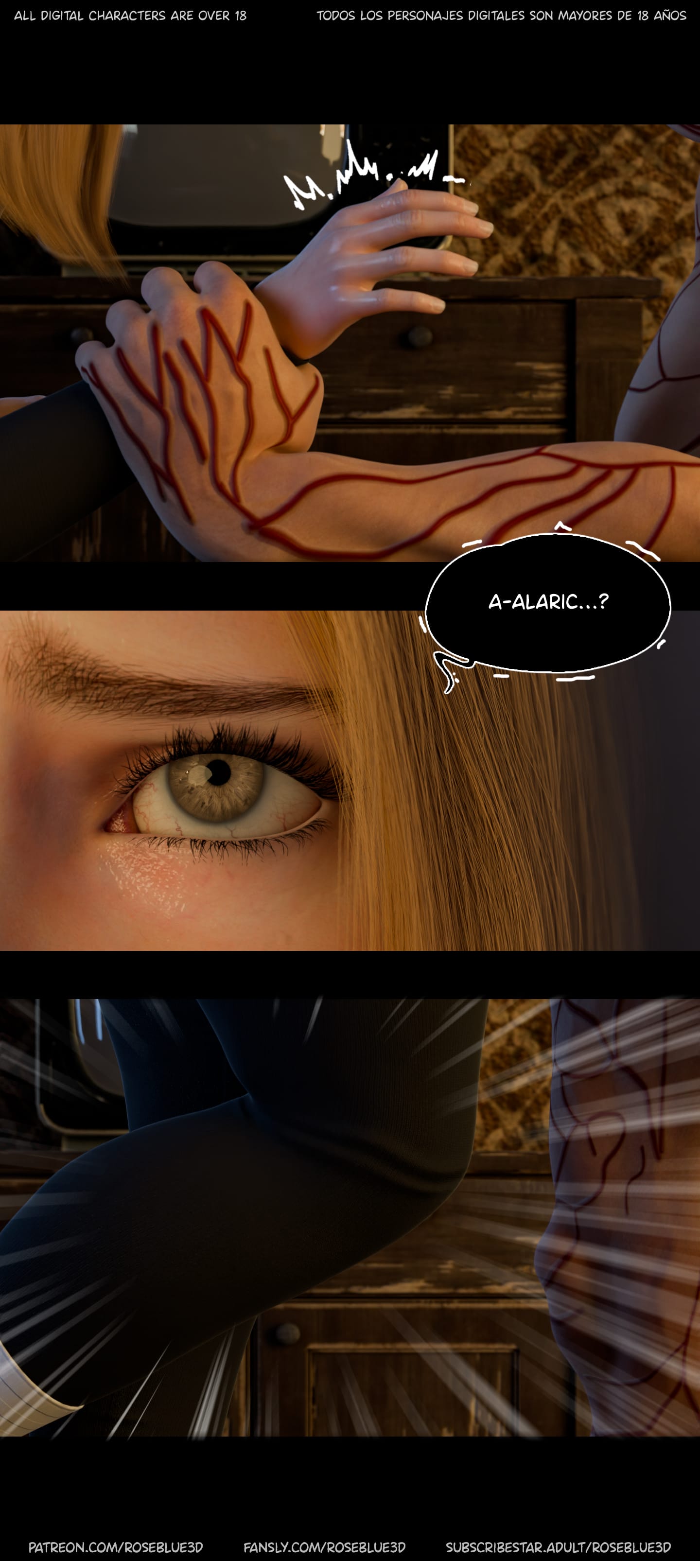 My Neighbor’s Widow [Rose Blue 3D] - Chapter 53 — Page 83