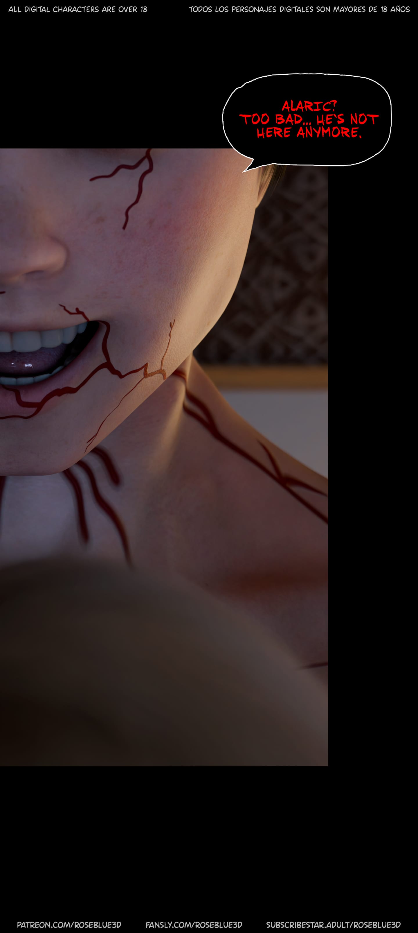 My Neighbor’s Widow [Rose Blue 3D] - Chapter 53 — Page 84