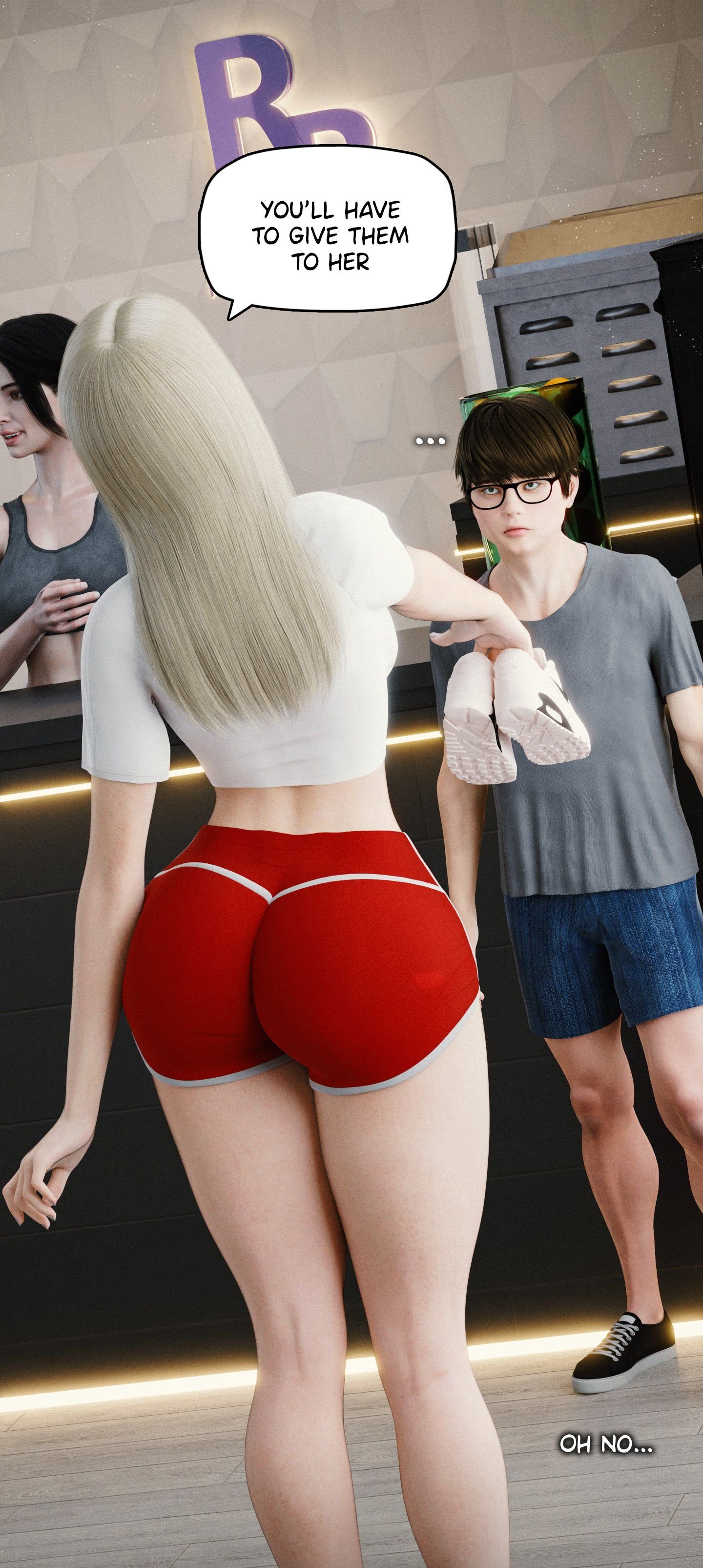 My Neighbor’s Widow [Rose Blue 3D] - Chapter 12 — Page 105