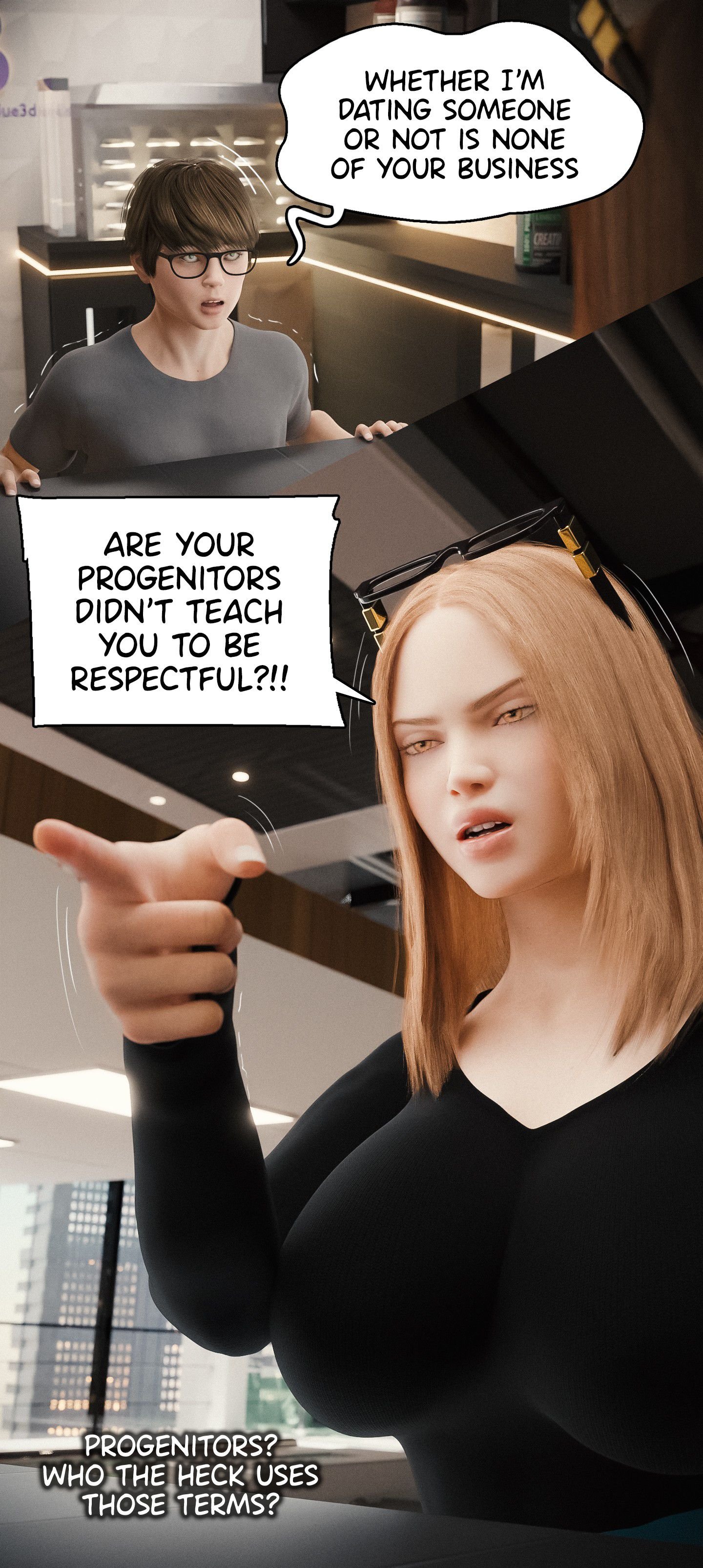 My Neighbor’s Widow [Rose Blue 3D] - Chapter 12 — Page 26