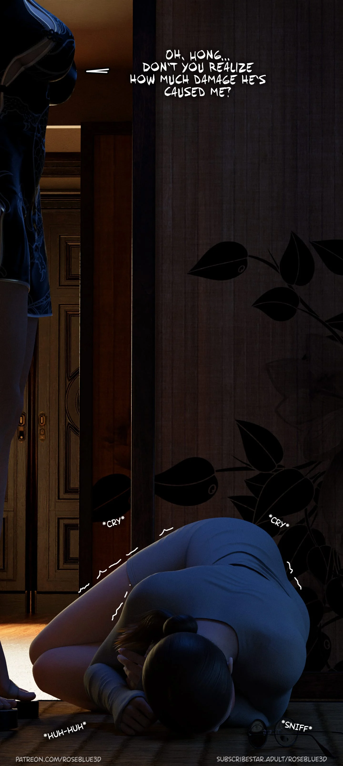 My Neighbor’s Widow [Rose Blue 3D] - Chapter 31 — Page 12