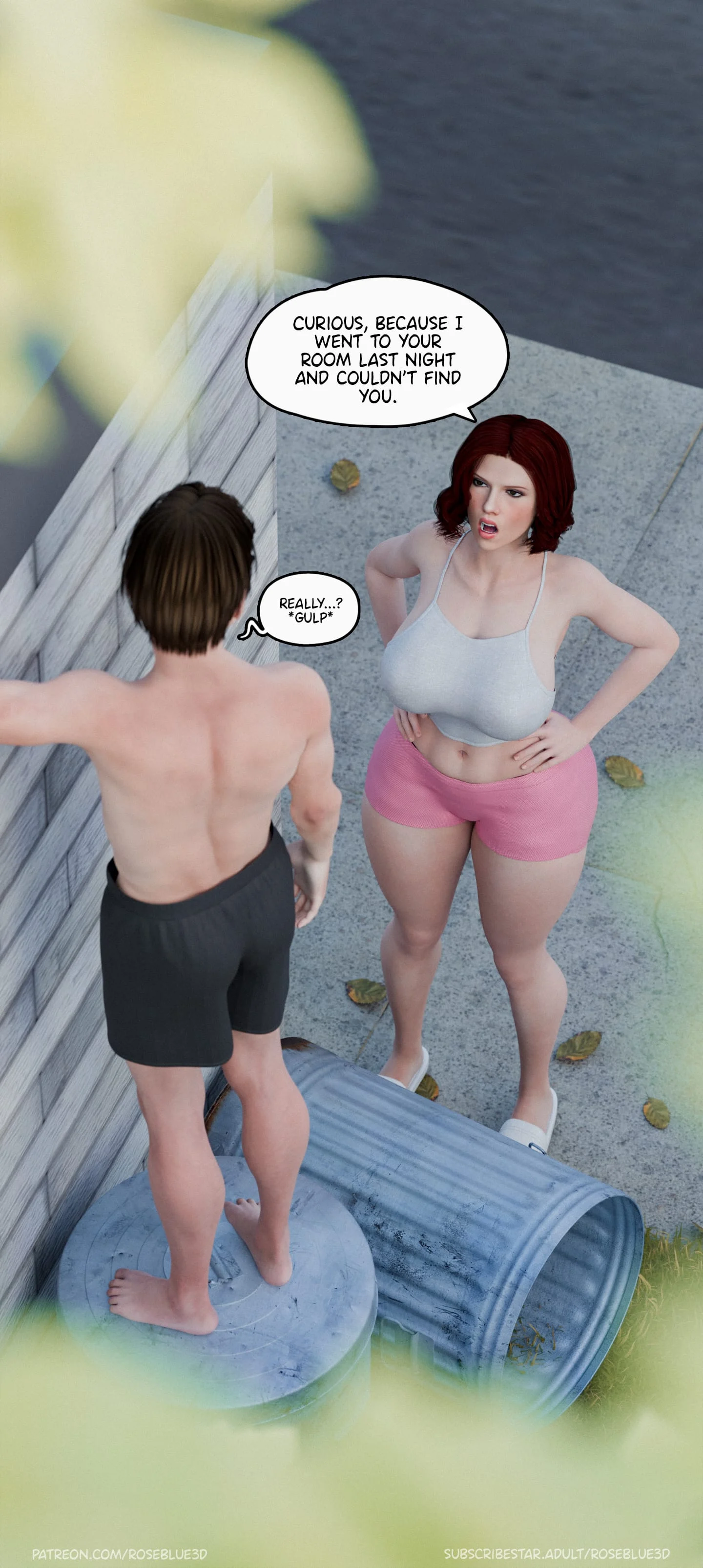 My Neighbor’s Widow [Rose Blue 3D] - Chapter 31 — Page 33