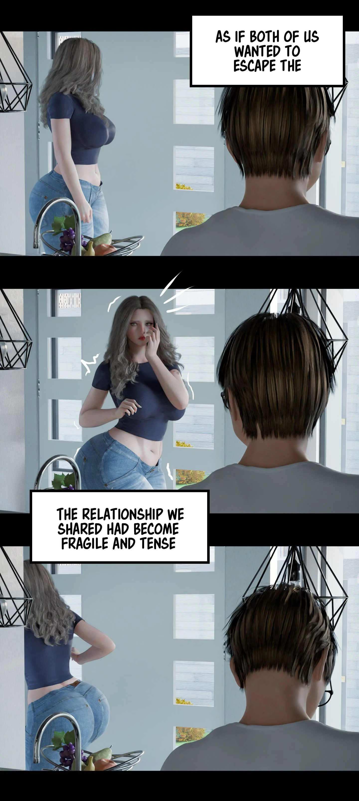 My Neighbor’s Widow [Rose Blue 3D] - Chapter 11 — Page 16