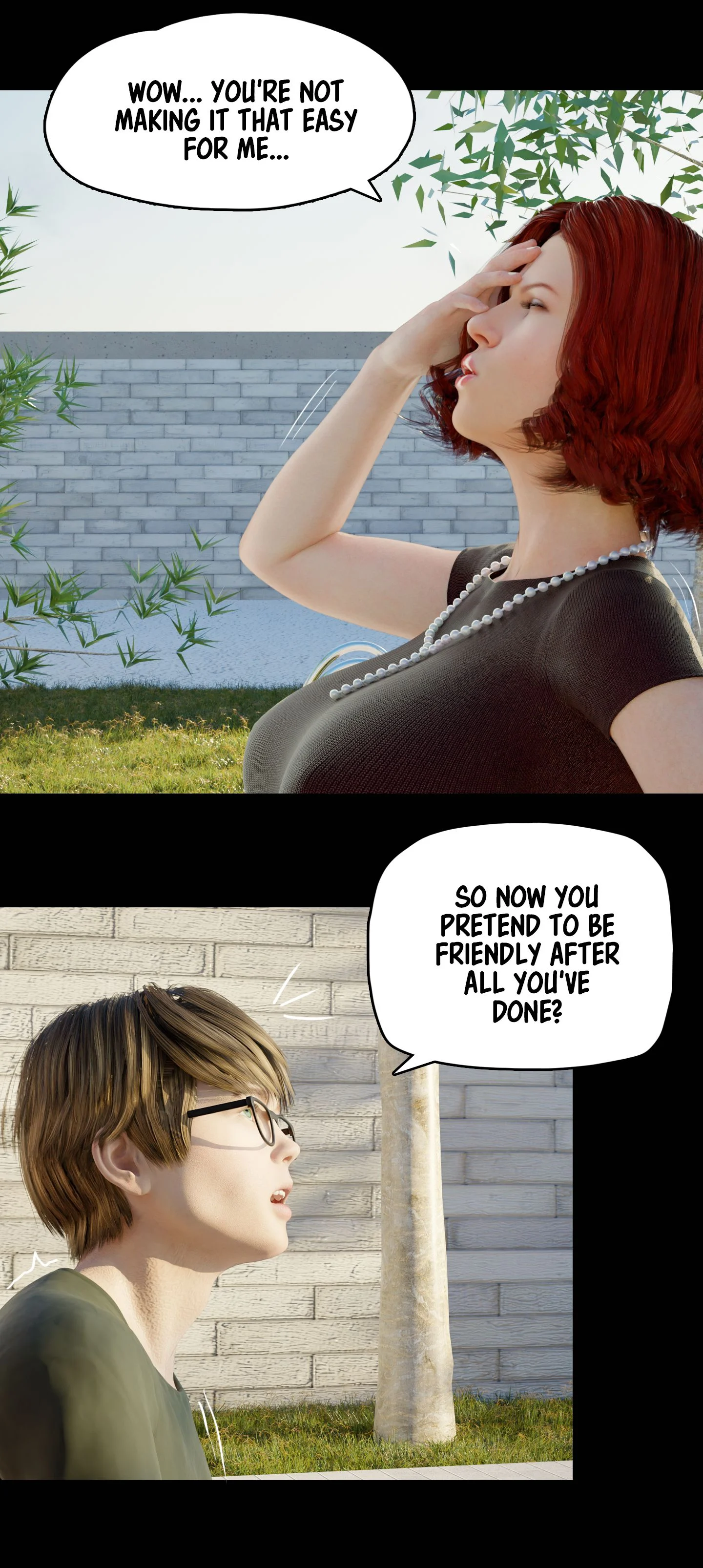 My Neighbor’s Widow [Rose Blue 3D] - Chapter 11 — Page 23