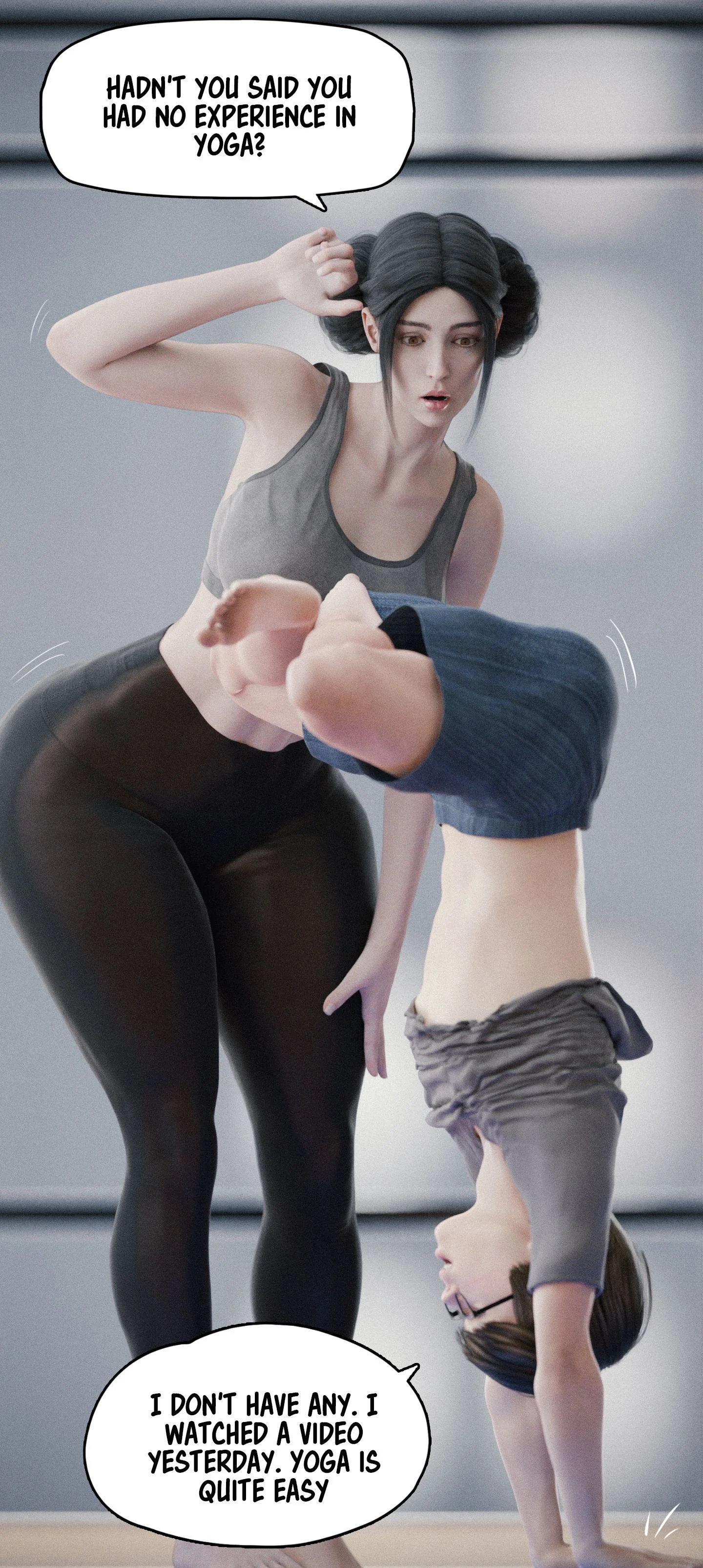 My Neighbor’s Widow [Rose Blue 3D] - Chapter 11 — Page 64