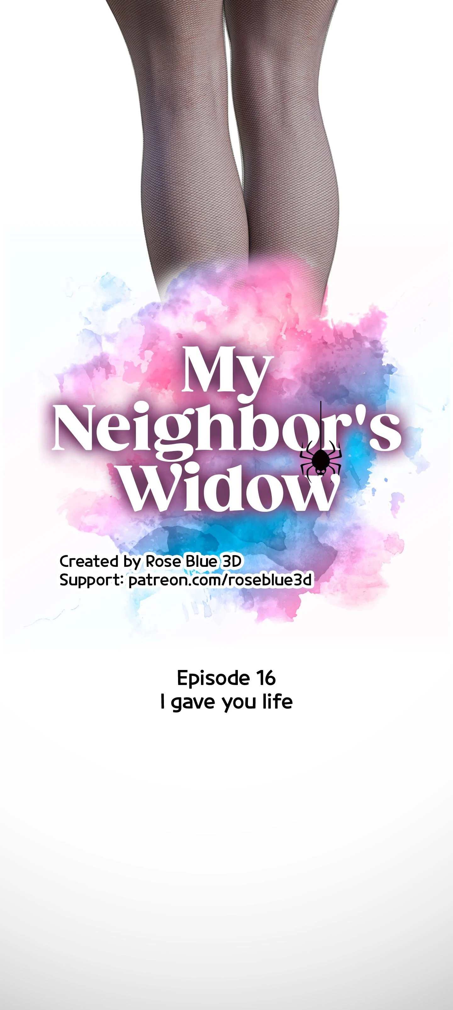 My Neighbor’s Widow [Rose Blue 3D] - Chapter 16 — Page 16