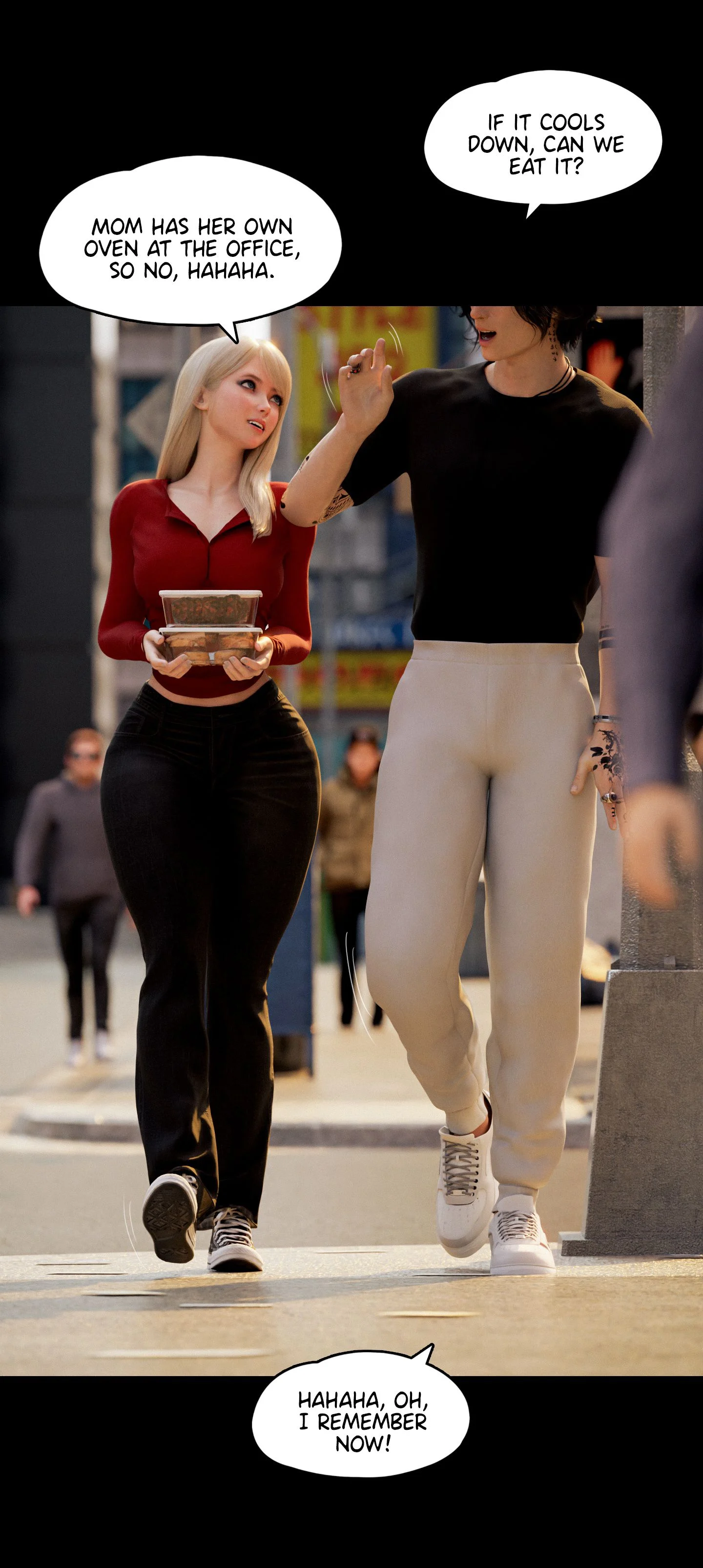 My Neighbor’s Widow [Rose Blue 3D] - Chapter 16 — Page 83