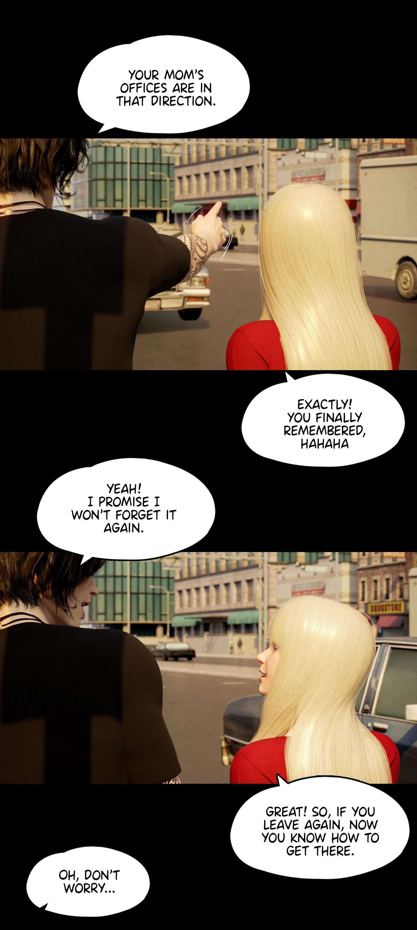 My Neighbor’s Widow [Rose Blue 3D] - Chapter 16 — Page 84