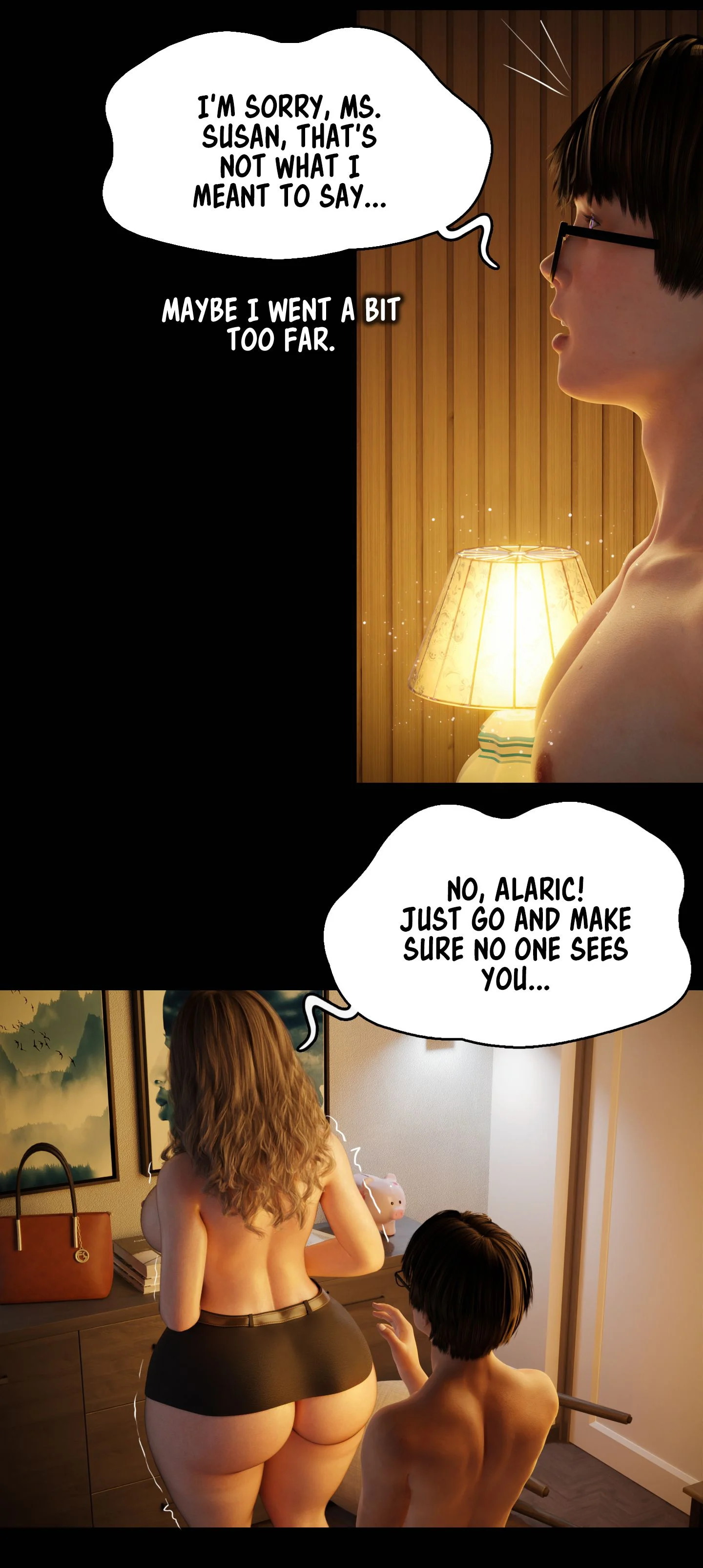 My Neighbor’s Widow [Rose Blue 3D] - Chapter 9 — Page 57