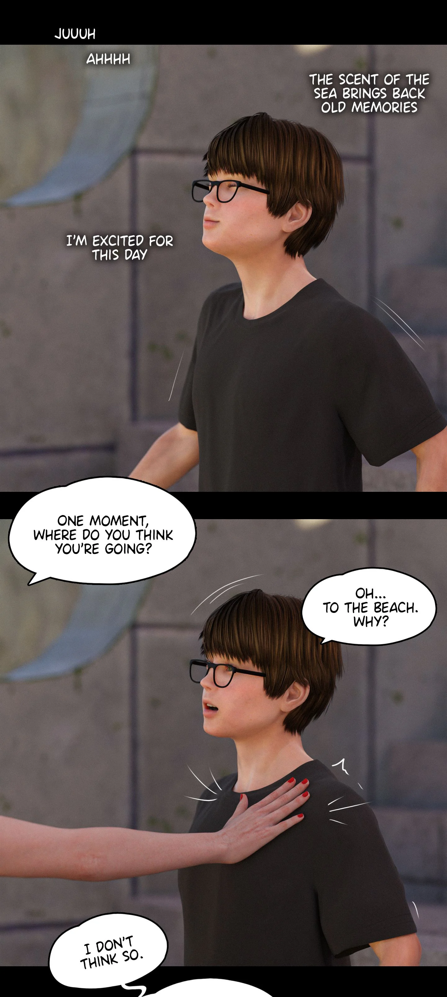 My Neighbor’s Widow [Rose Blue 3D] - Chapter 19 — Page 35