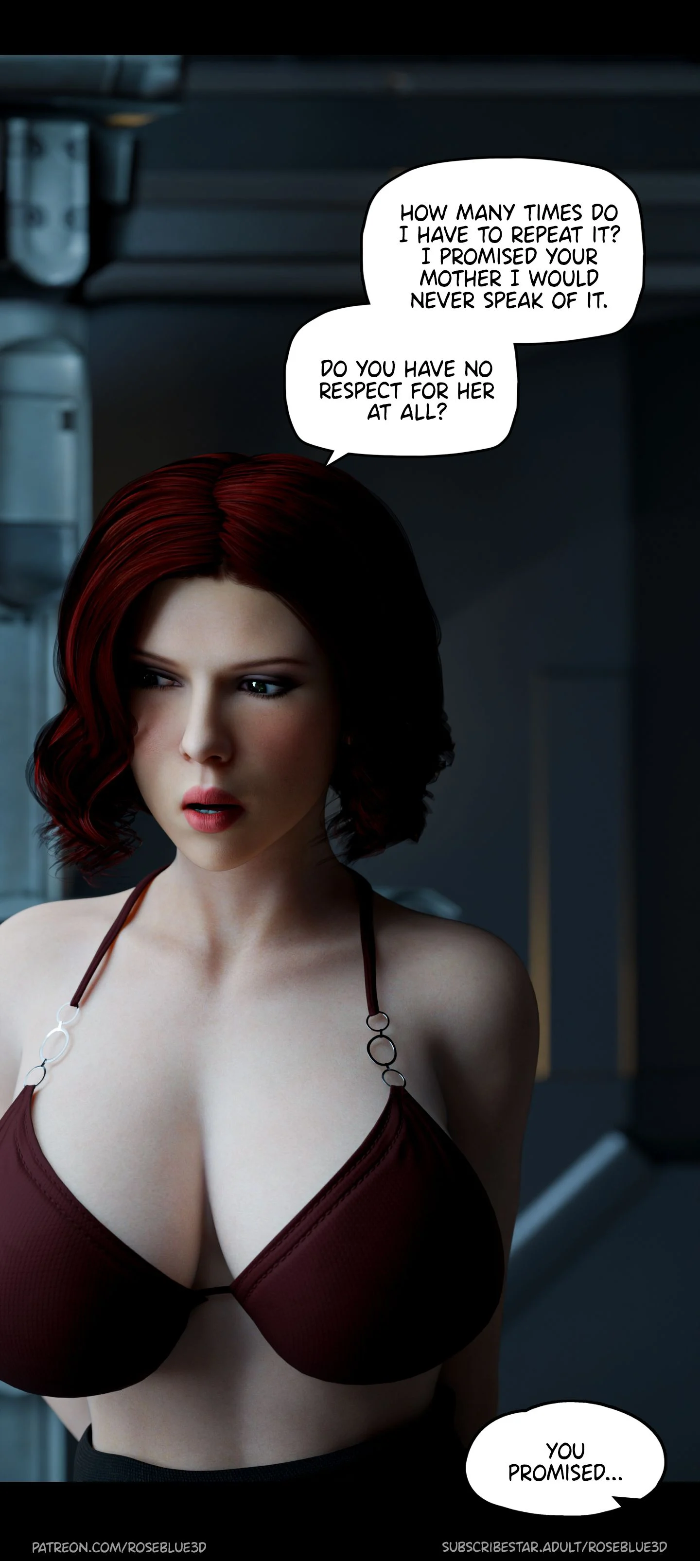 My Neighbor’s Widow [Rose Blue 3D] - Chapter 25 — Page 74