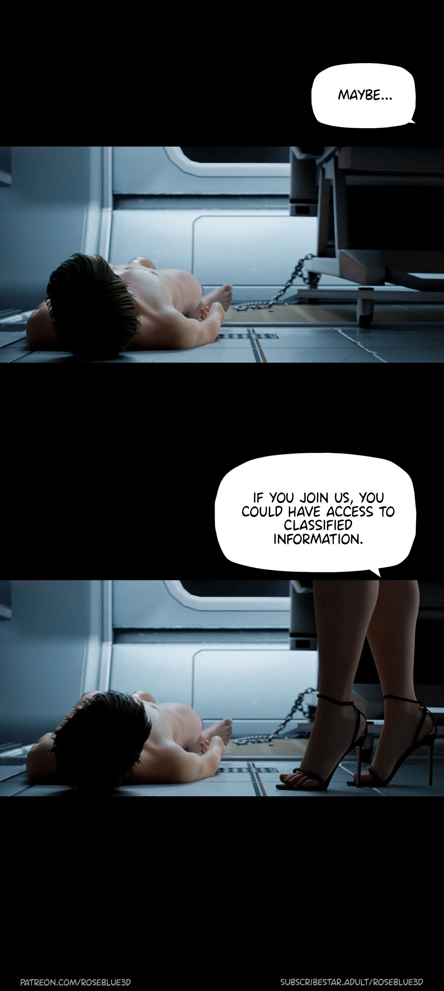My Neighbor’s Widow [Rose Blue 3D] - Chapter 25 — Page 75