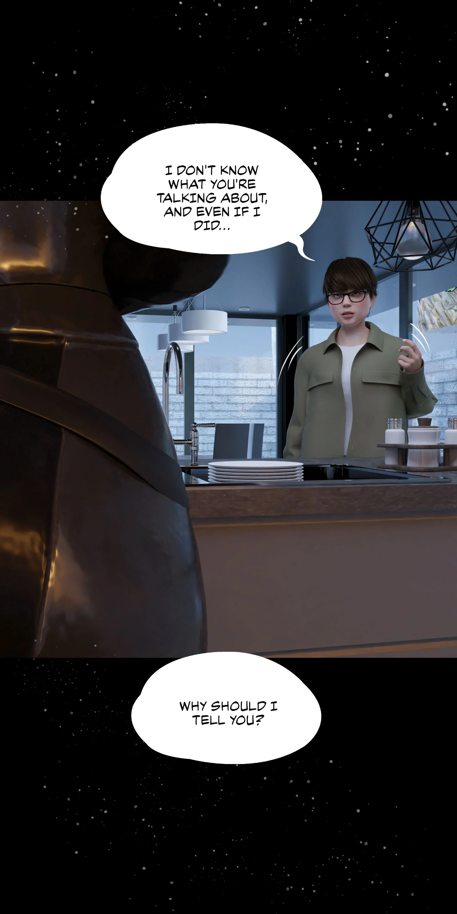My Neighbor’s Widow [Rose Blue 3D] - Chapter 5 — Page 44